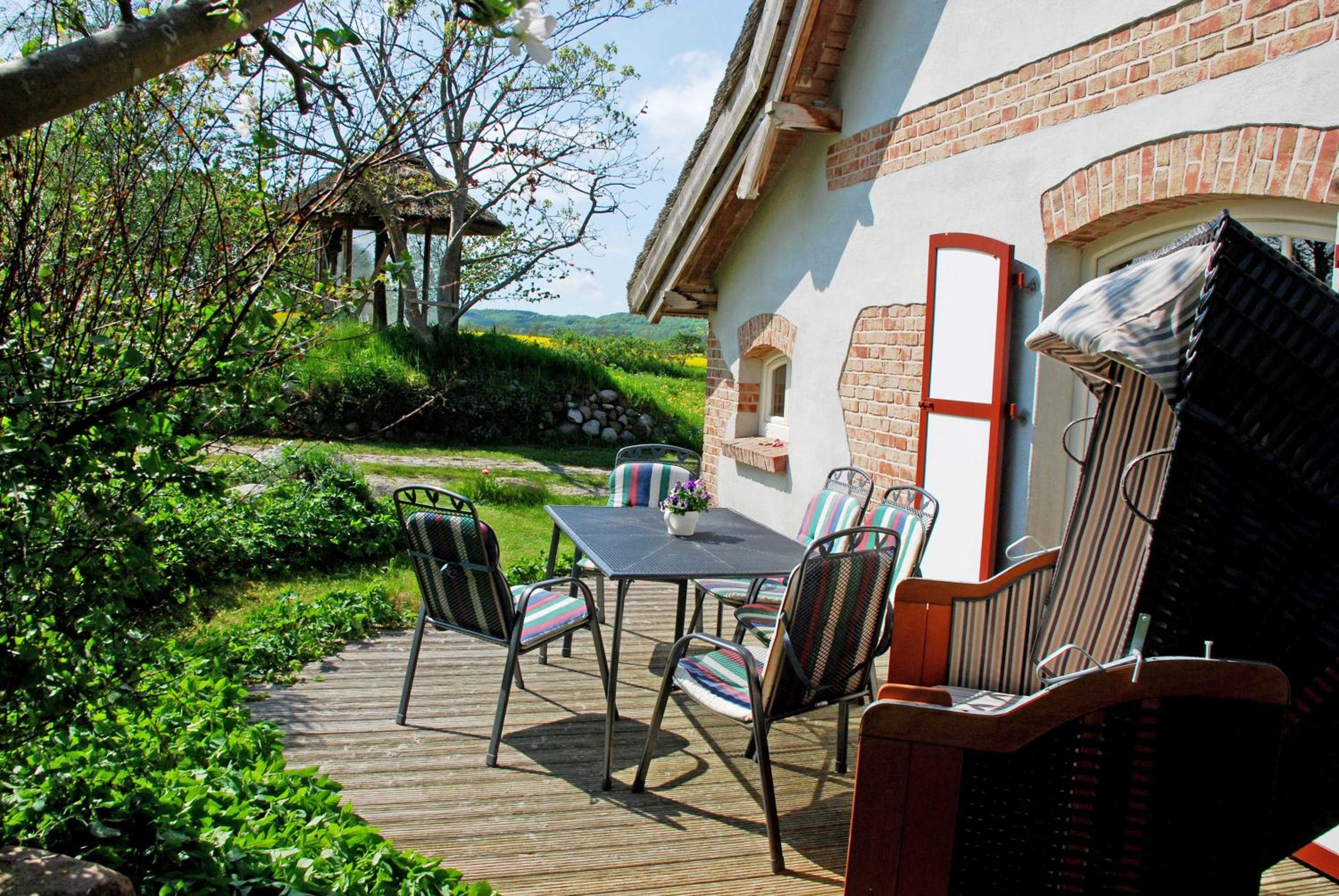 Ferienhaus unterm Reetdach