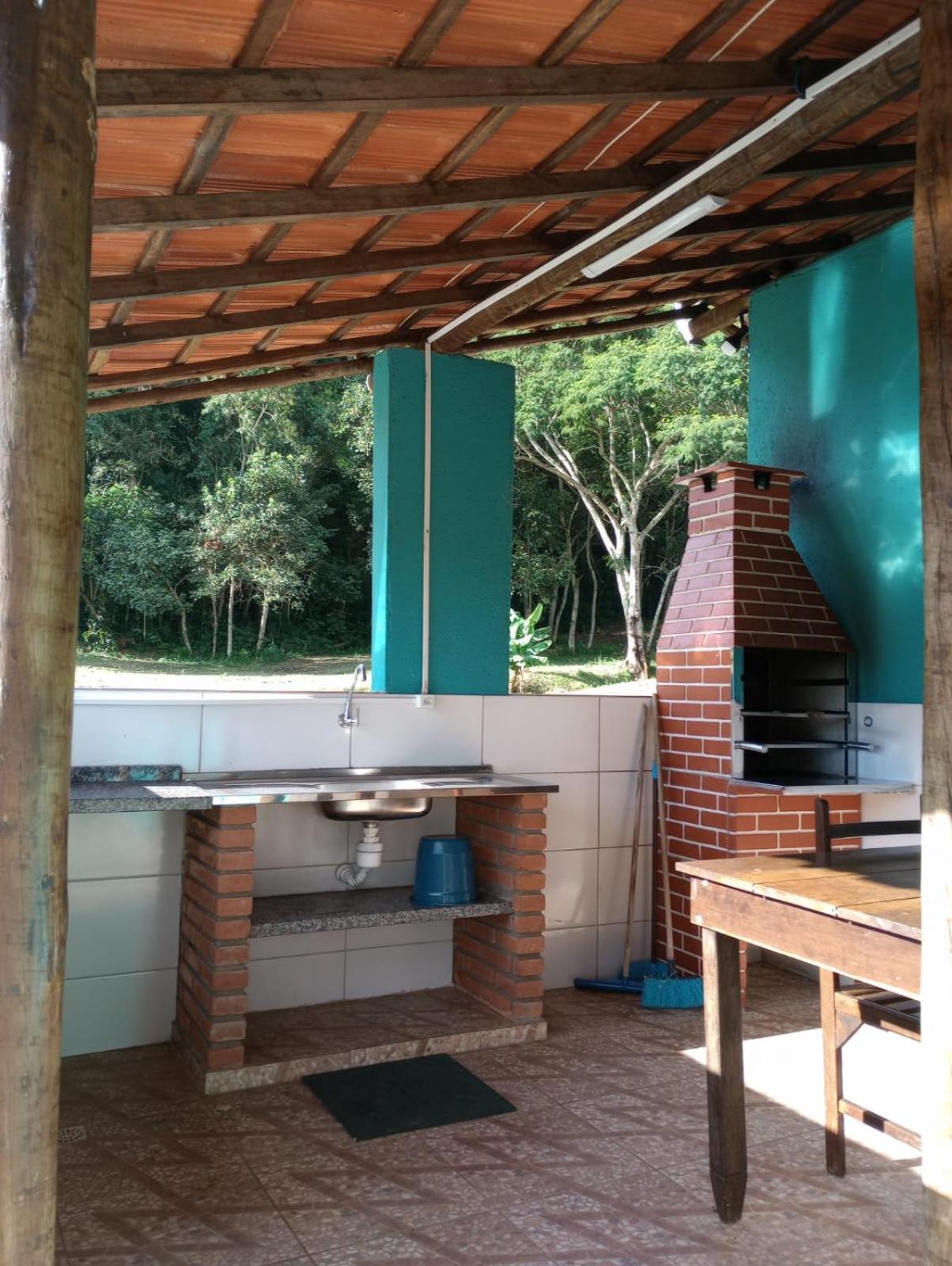 Casa da Vovó na Pousada Sitio Pauletto - com Cozinha, Churrasqueira e Decoração