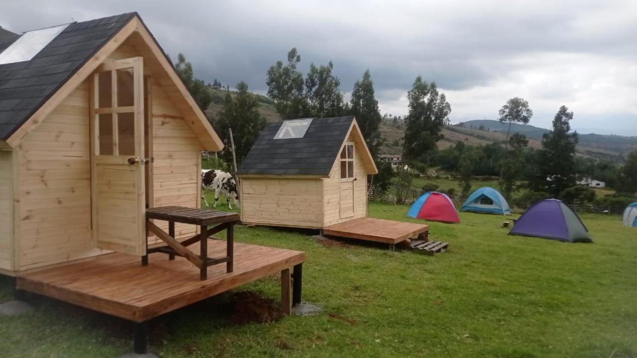 Hospedaje Guatavita cabaña tippie