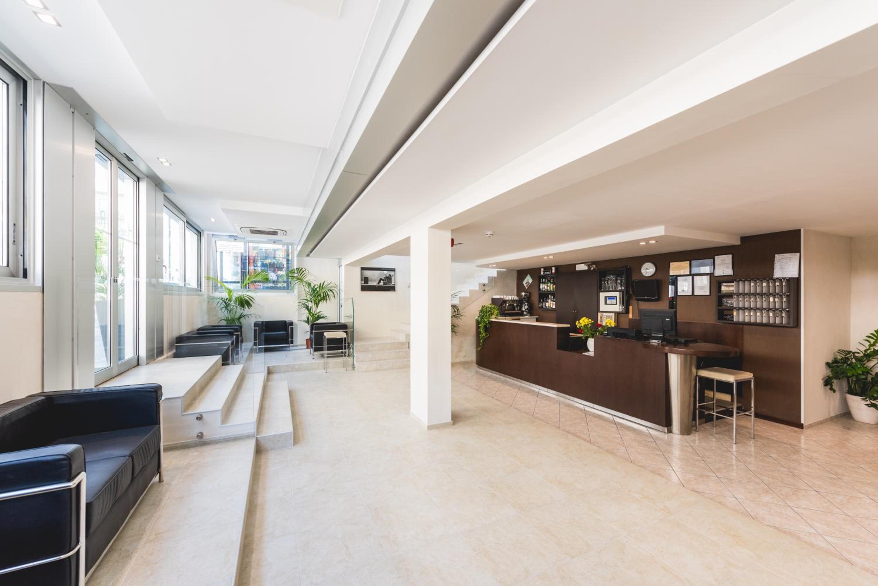 hotel reception