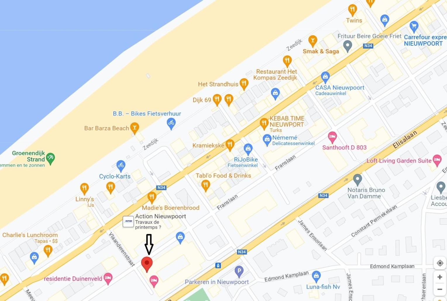 Groot terras I luxe verblijf I tot 4 personen I 50m van de dijk I Nieuwpoort-Bad