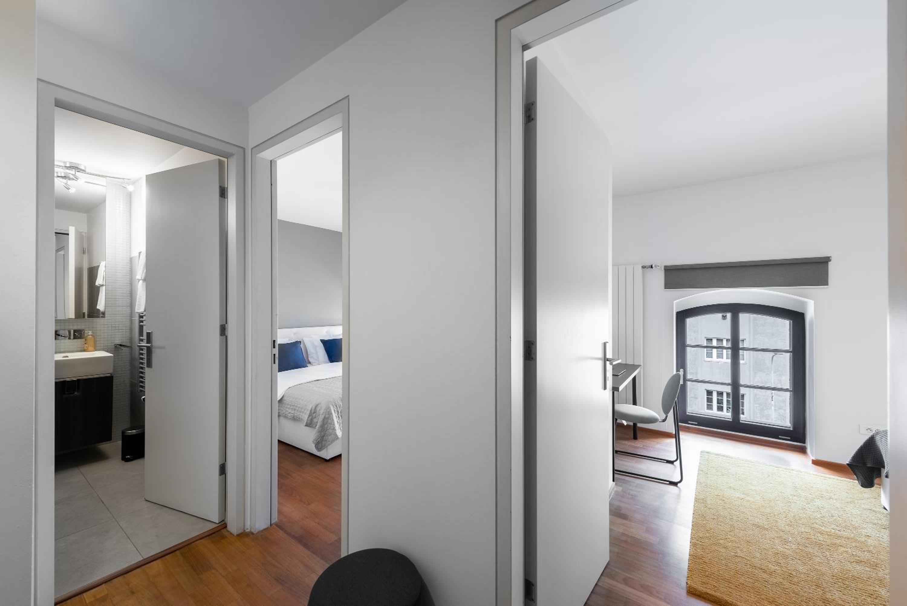 Stylish penthouses featuring a terrace in Prague