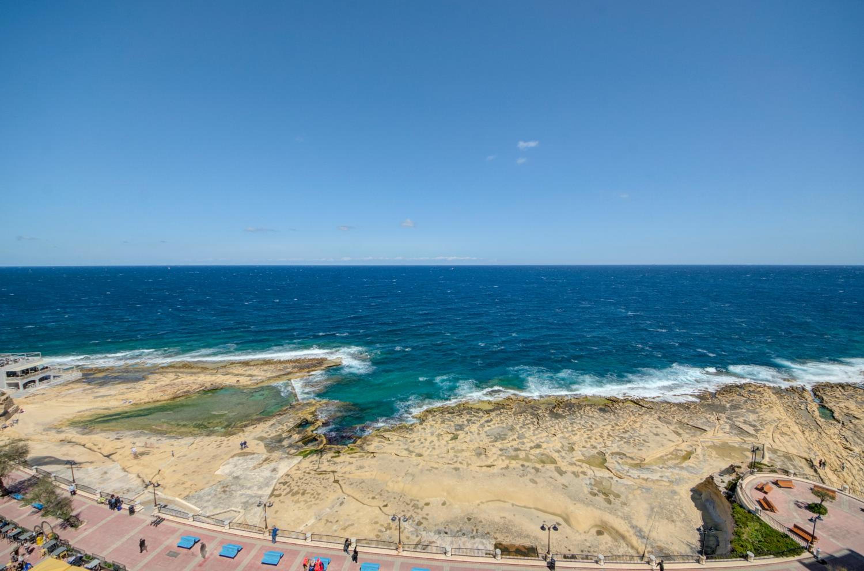 Epic Views Seafront 2-bedroom Sliema penthouse view 3