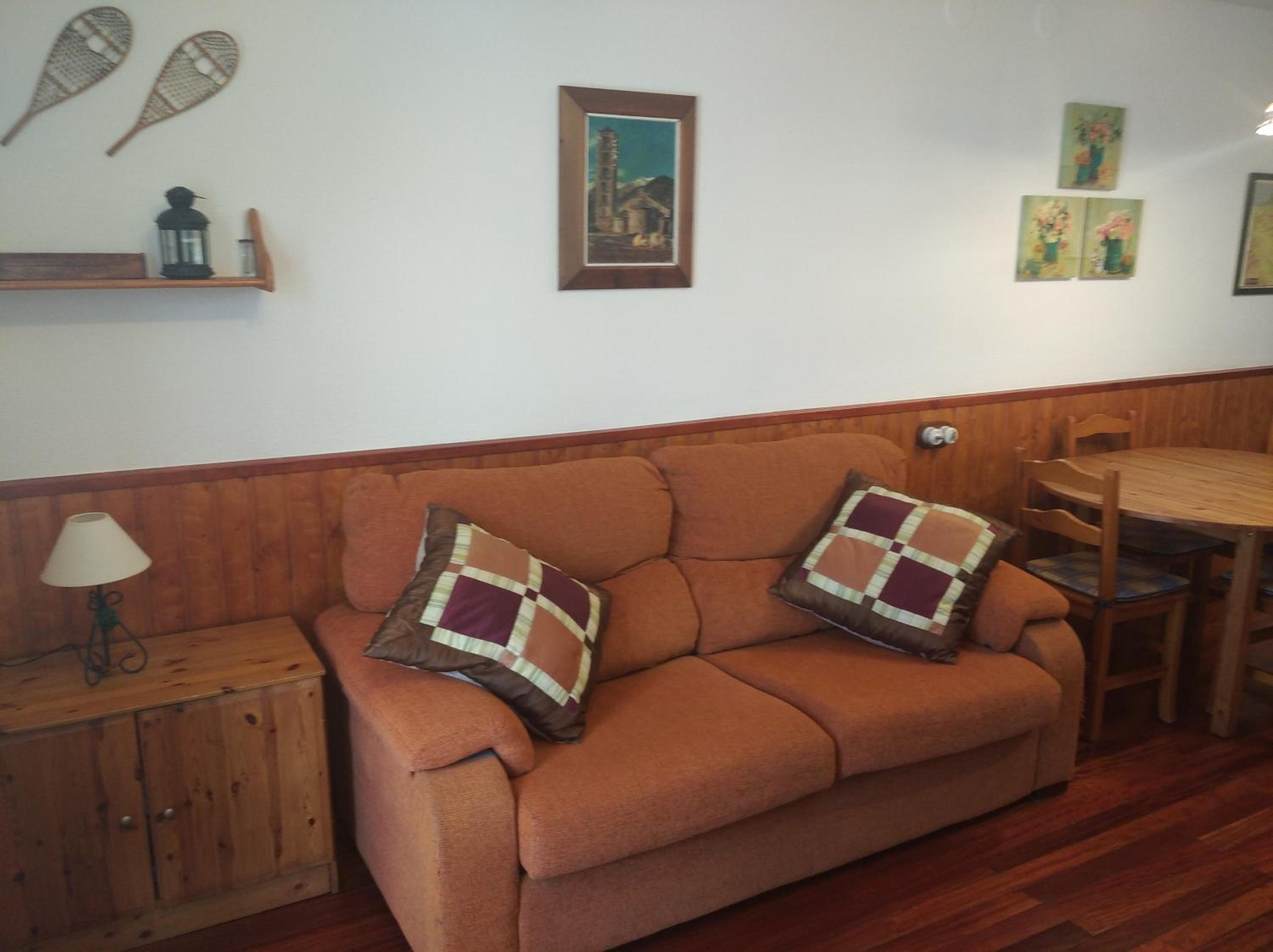 Apartamento con gran terraza y vistas panorámicas en Taüll, con plaza de parking