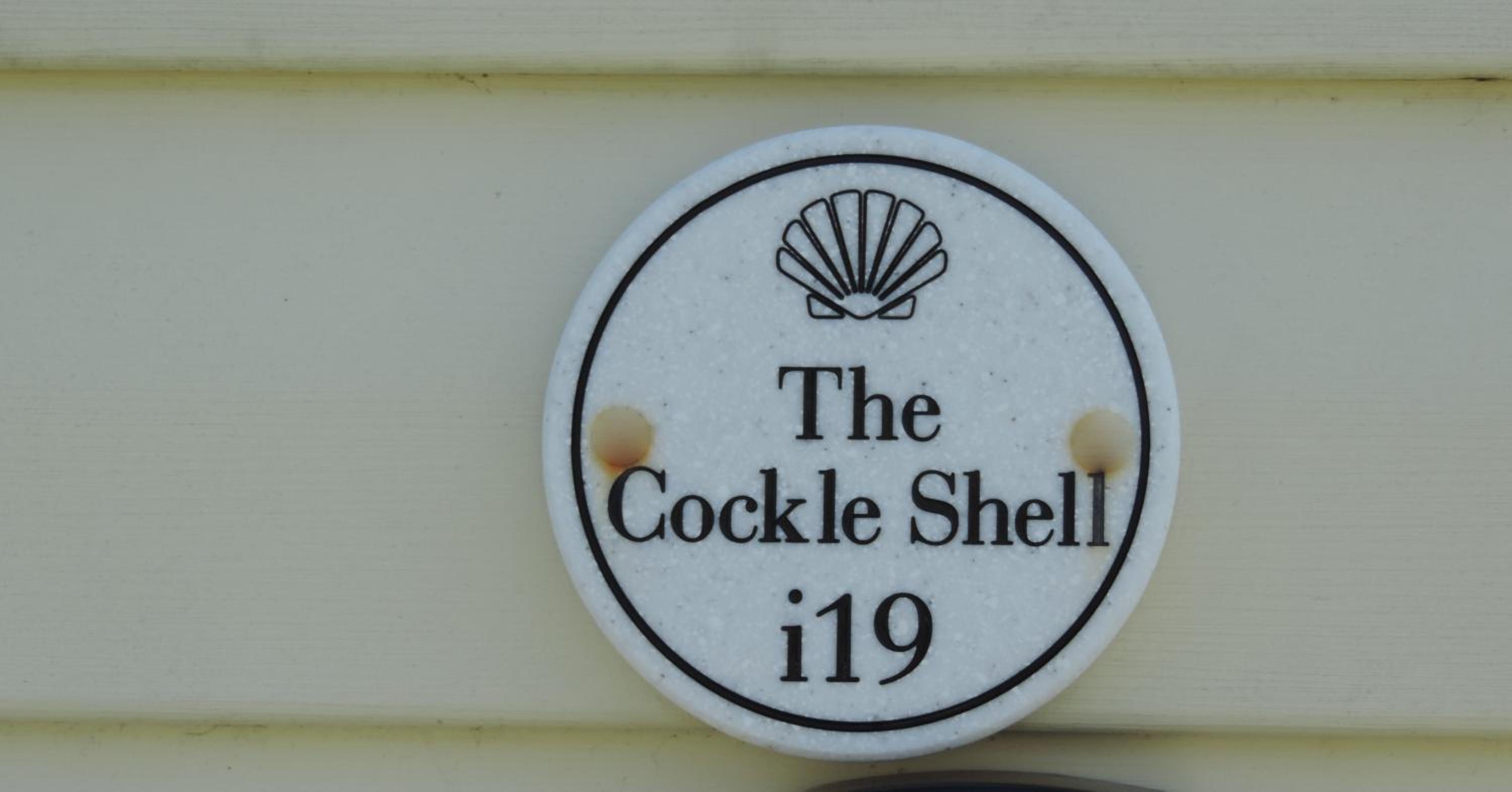 The Cockle Shell Caravan, Seaview Holiday Park, Whitstable
