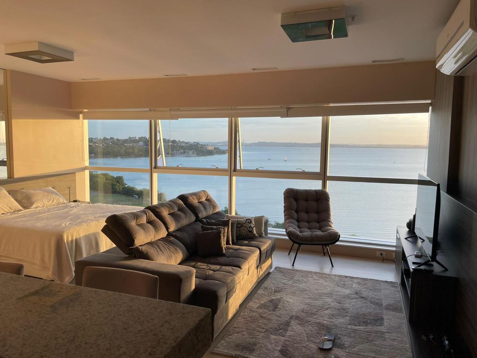 Loft com vista incrível no Barra Shopping