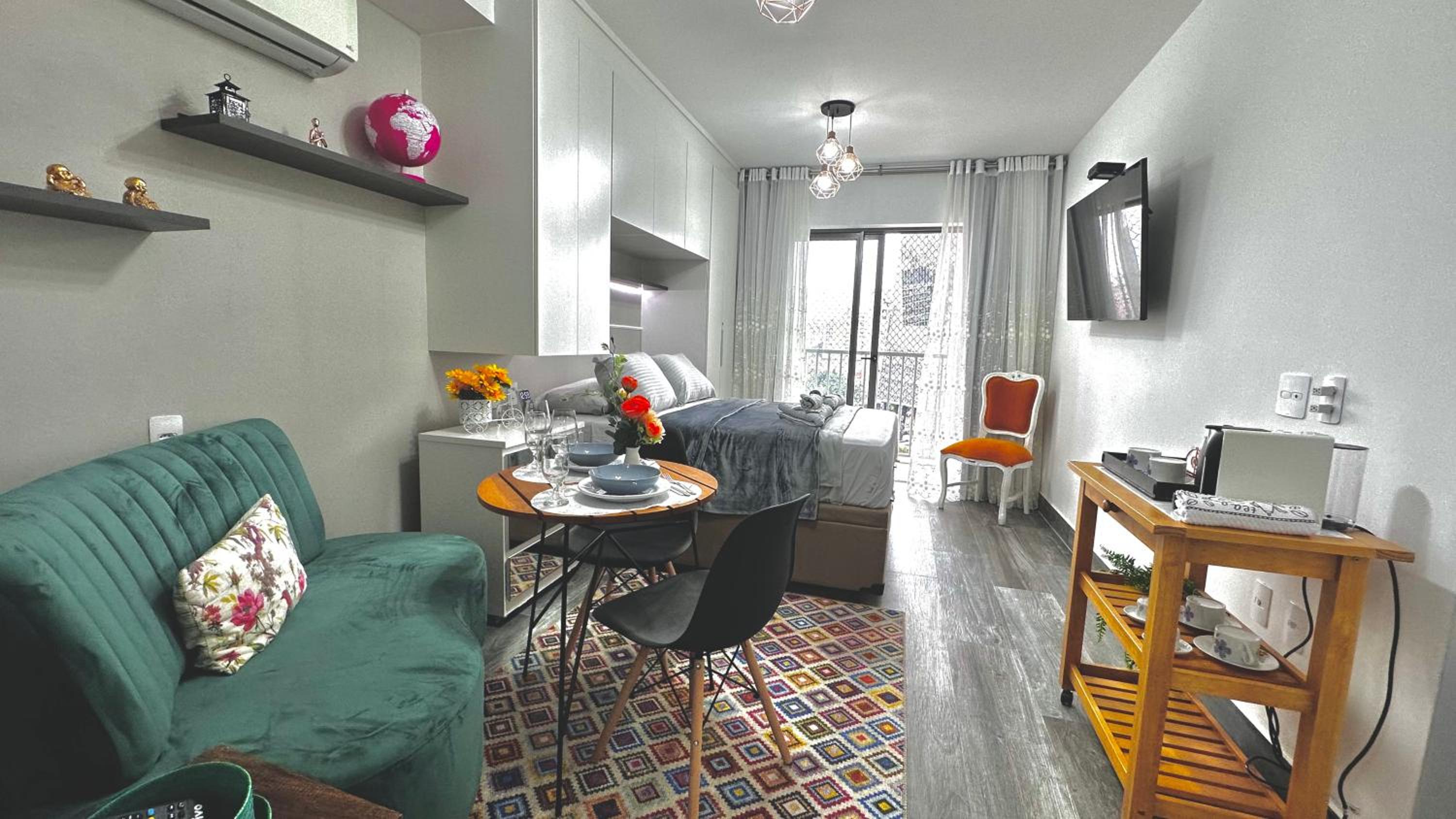 1002 - Rentaqui Studio Apartamento Lux Pinheiros