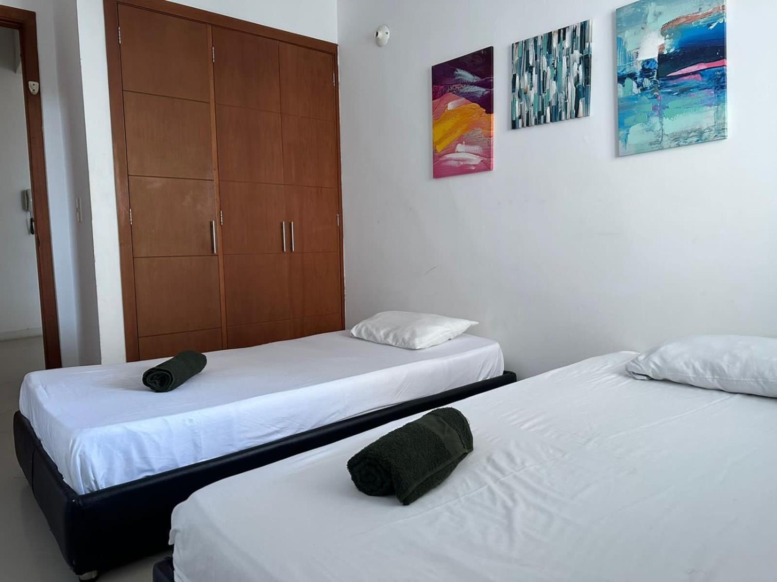 Apartamento lujoso a un minuto de la playa del laguito, la mejor playa de Cartagena de Indias