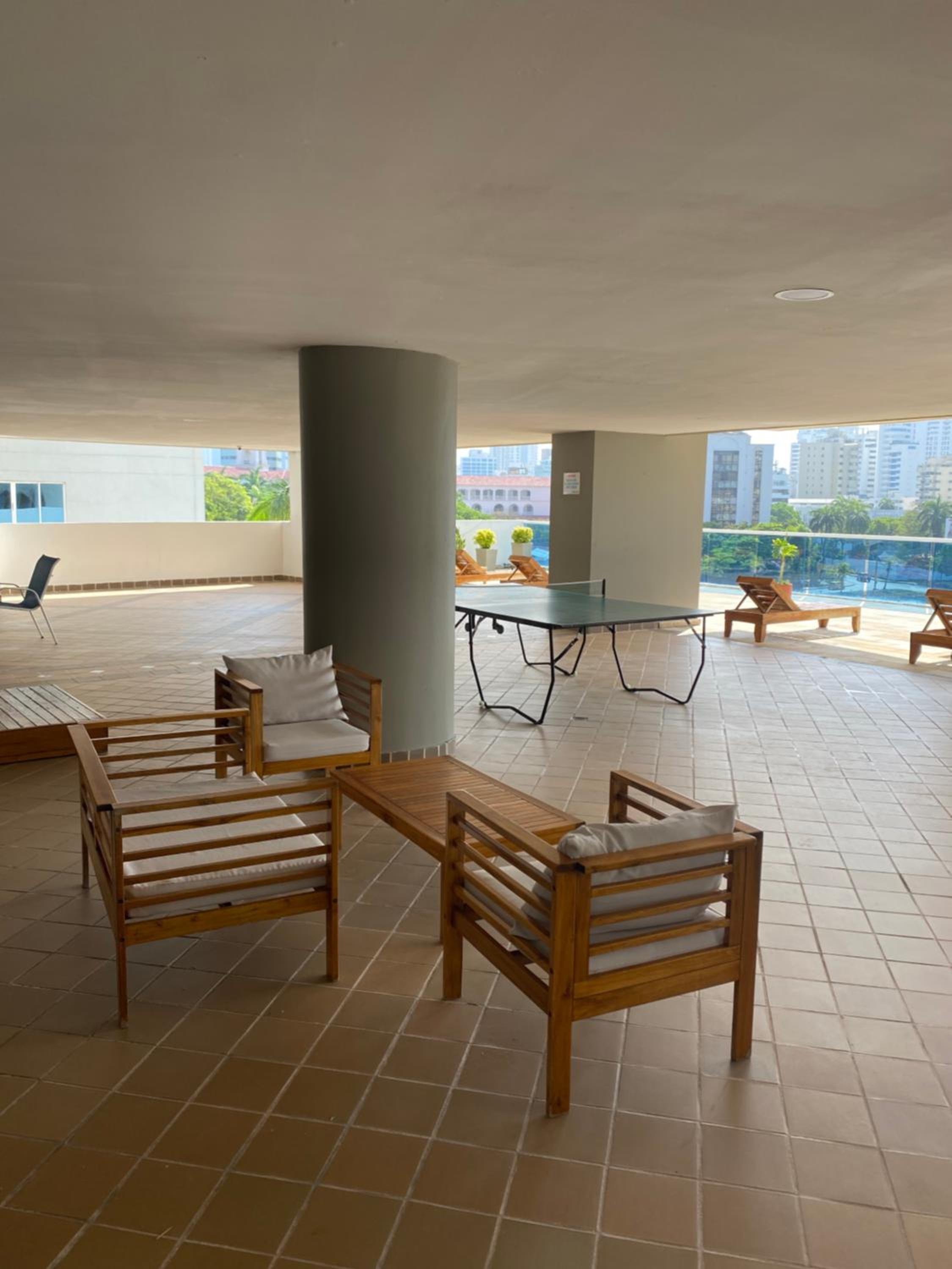 Apartamento lujoso a un minuto de la playa del laguito, la mejor playa de Cartagena de Indias