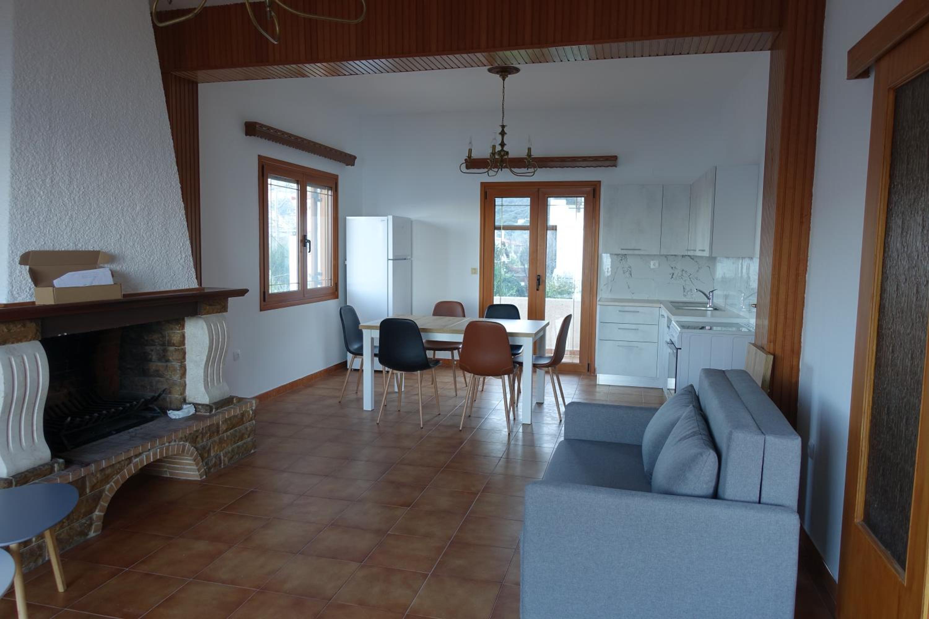 Villa in Kalloni direkt am Meer, tolle Aussicht view 5