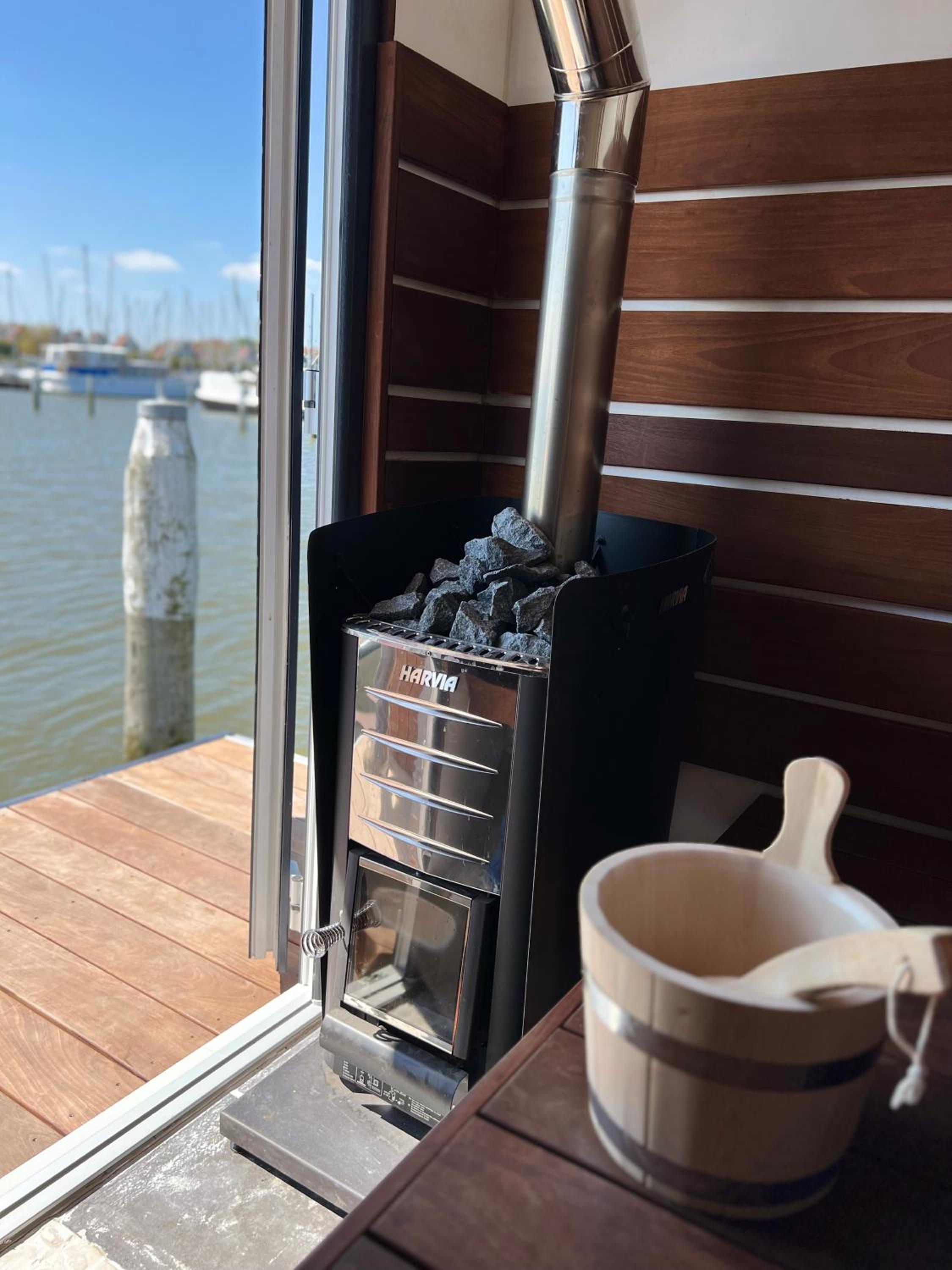 Luxury Houseboat Liberdade with sauna and dinghy view 2