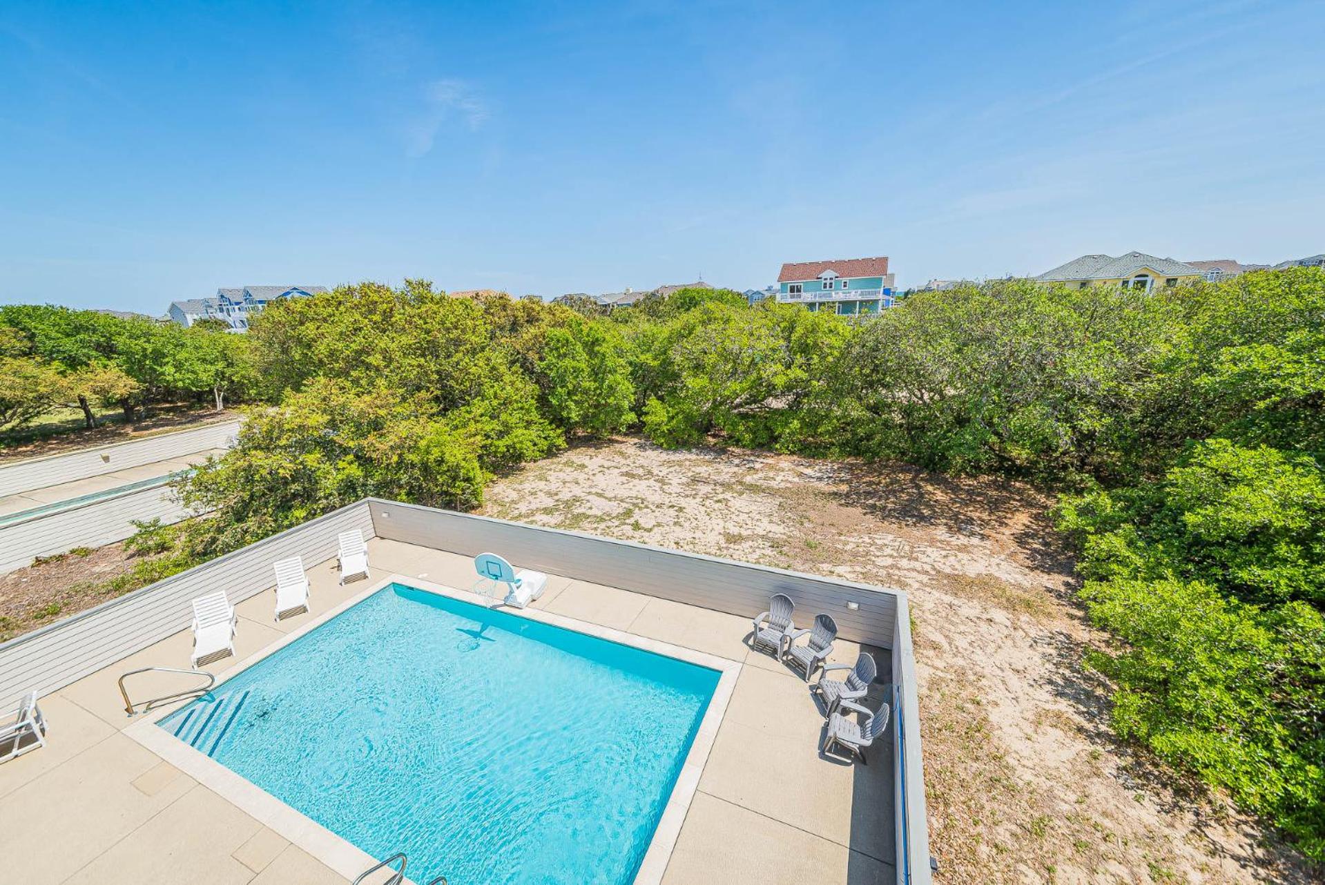 Rookery - Corolla, Whalehead, 395 Yds to Beach, Ocean View, Pool, Hot Tub, Pets OK, Flex Stays