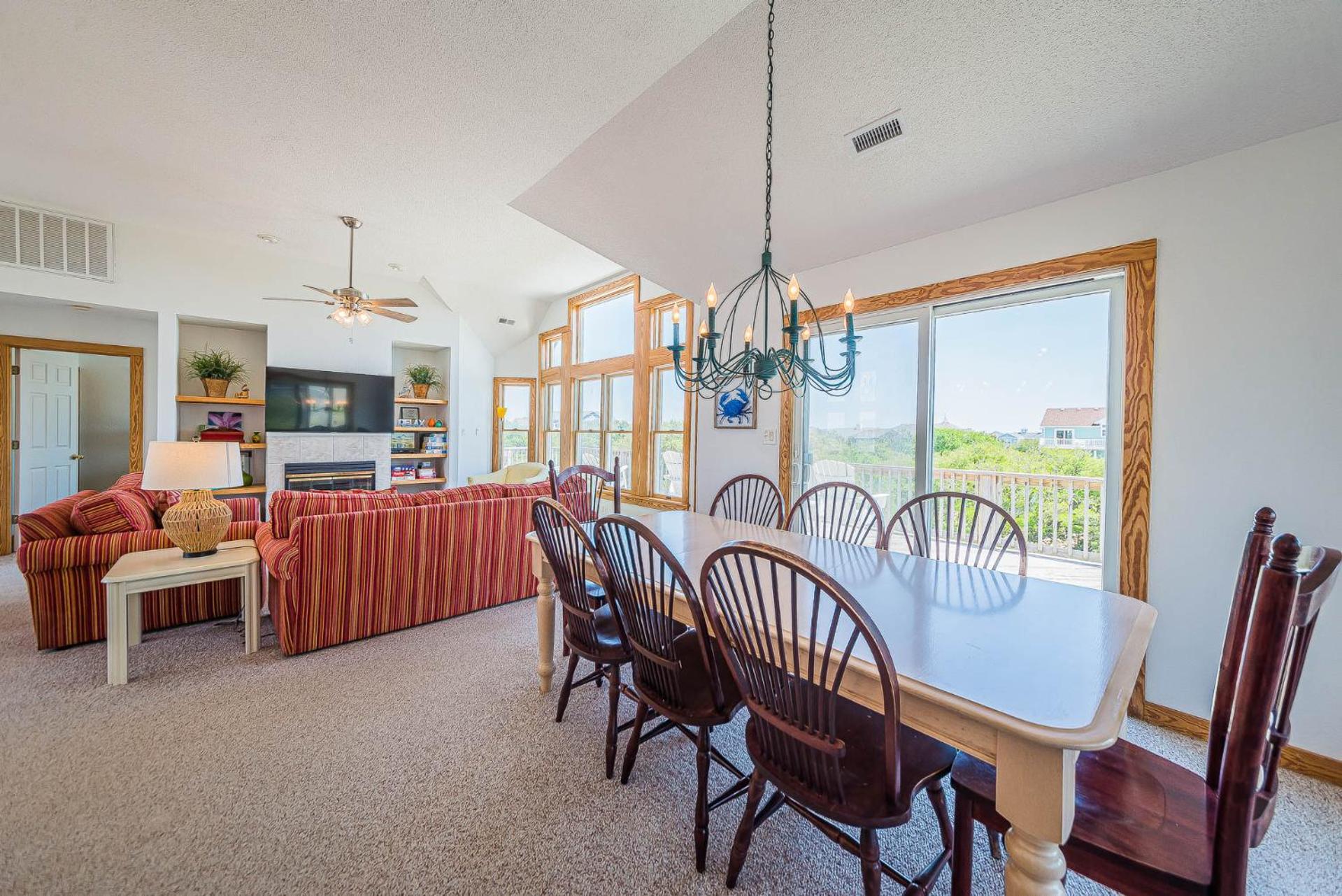 Rookery - Corolla, Whalehead, 395 Yds to Beach, Ocean View, Pool, Hot Tub, Pets OK, Flex Stays
