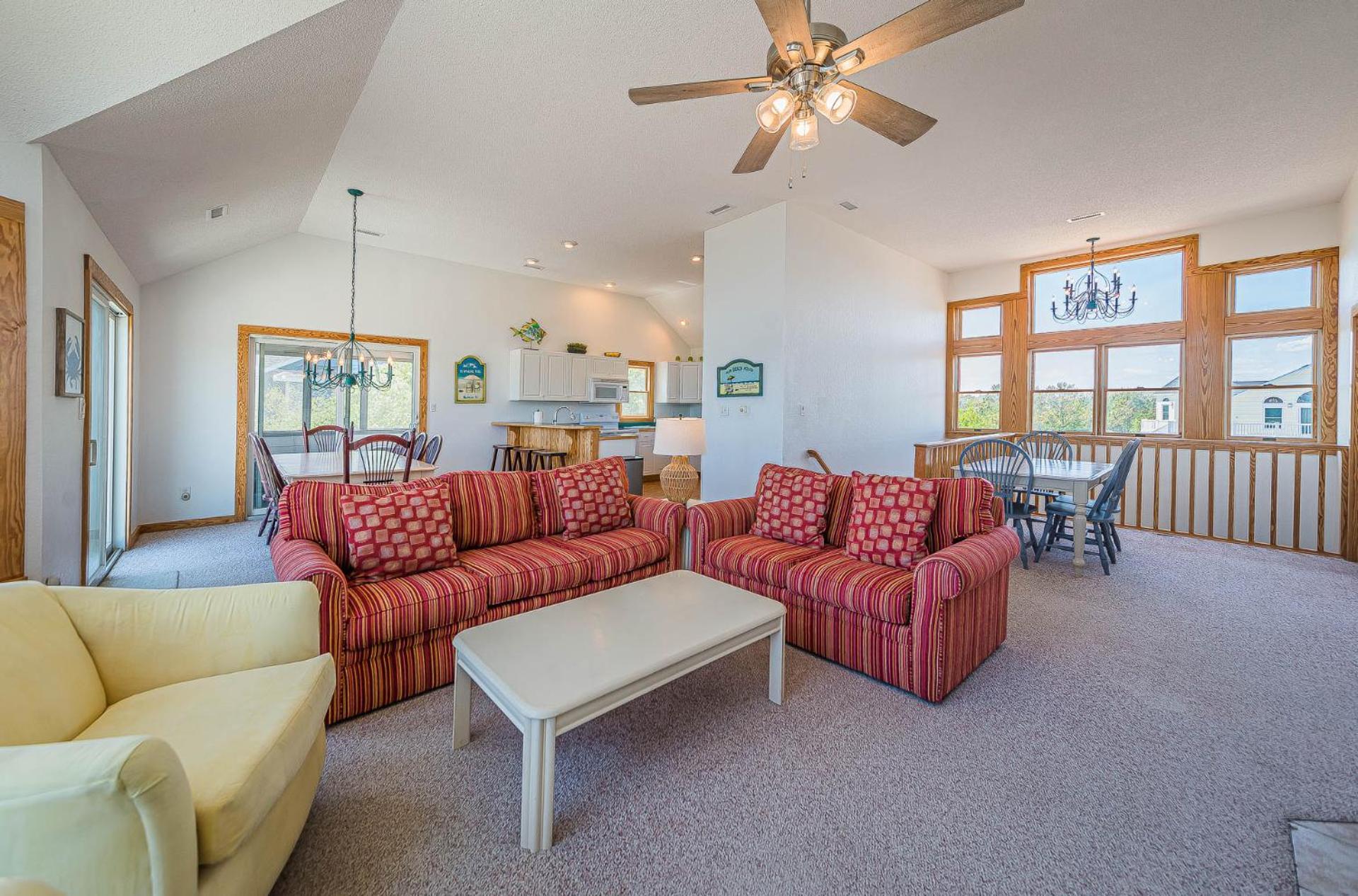 Rookery - Corolla, Whalehead, 395 Yds to Beach, Ocean View, Pool, Hot Tub, Pets OK, Flex Stays