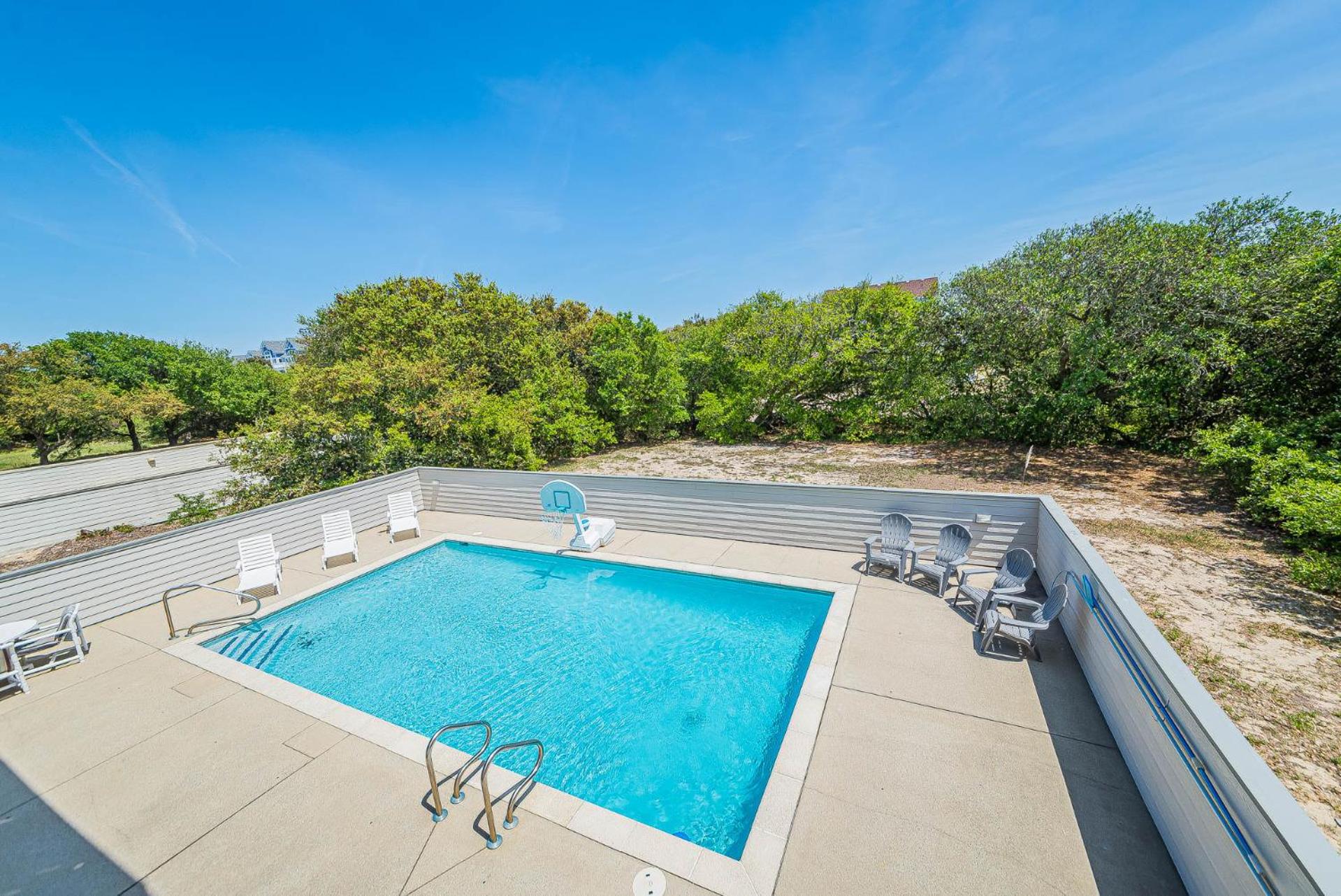 Rookery - Corolla, Whalehead, 395 Yds to Beach, Ocean View, Pool, Hot Tub, Pets OK, Flex Stays