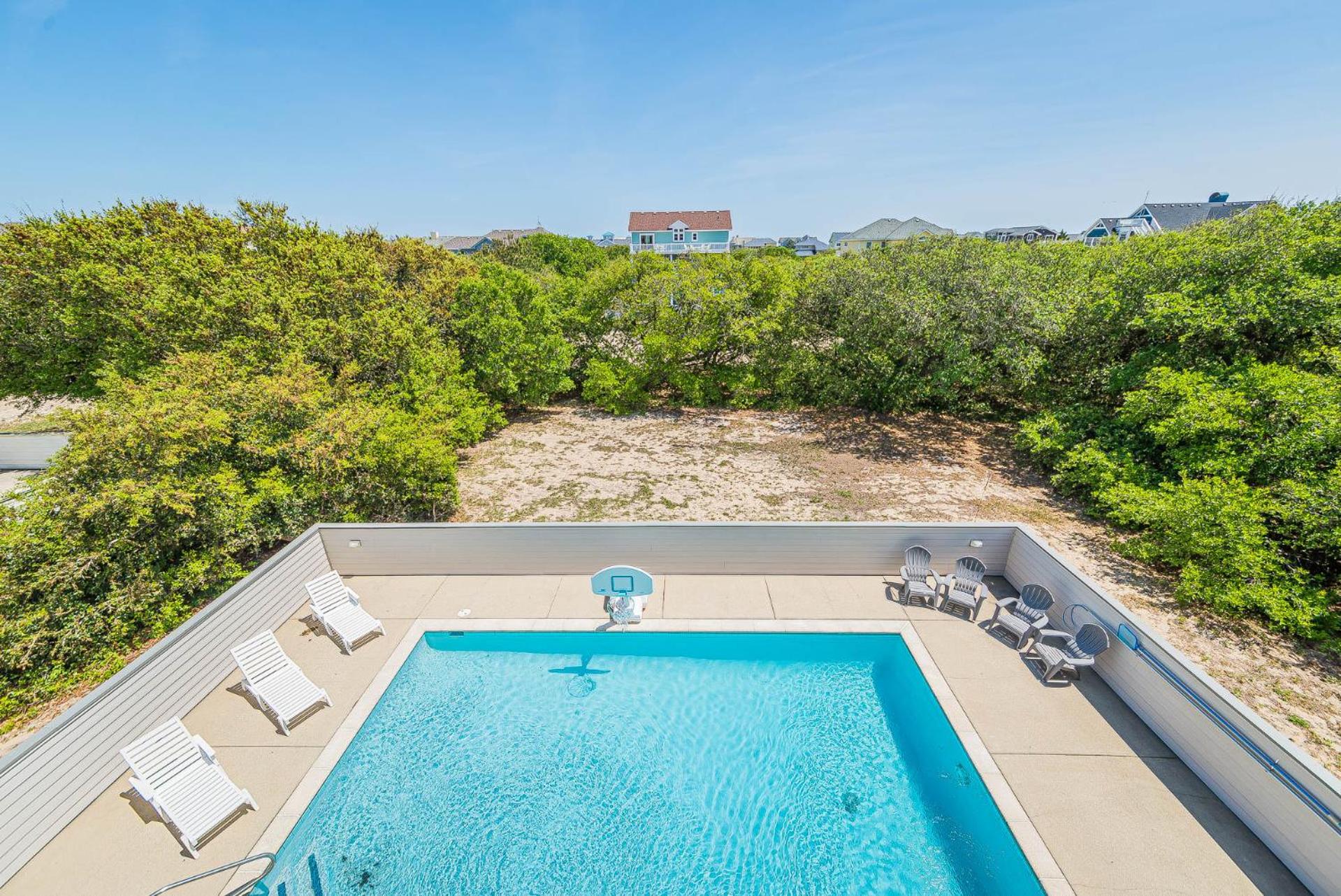 Rookery - Corolla, Whalehead, 395 Yds to Beach, Ocean View, Pool, Hot Tub, Pets OK, Flex Stays