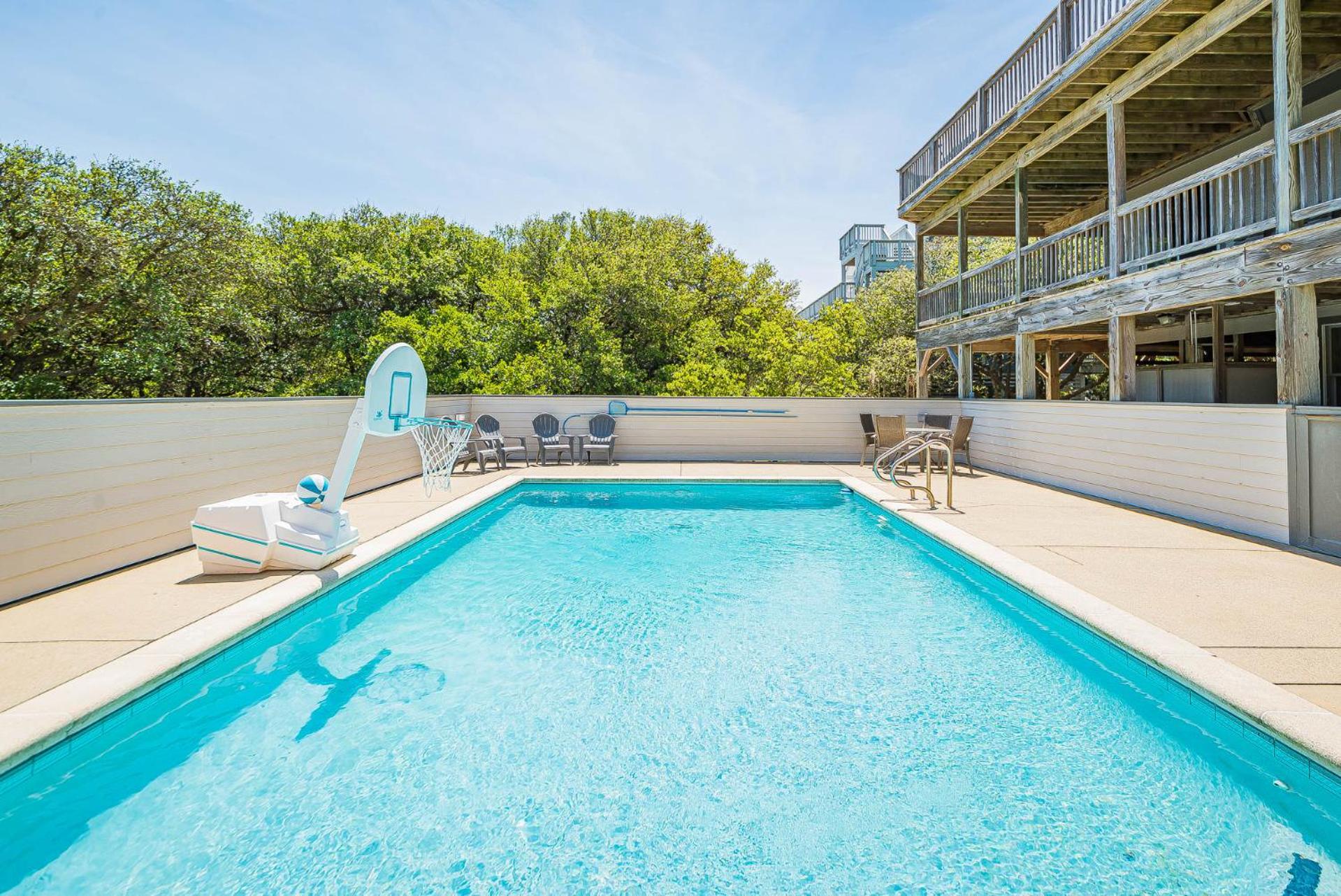 Rookery - Corolla, Whalehead, 395 Yds to Beach, Ocean View, Pool, Hot Tub, Pets OK, Flex Stays