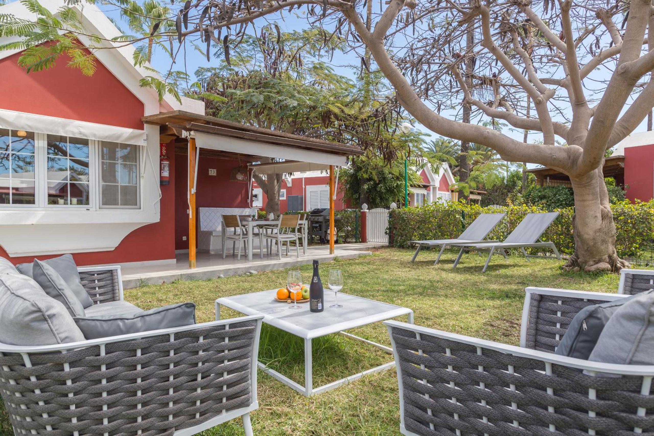 GuestReady - Los Tunos 73 Maspalomas gran jardín y barbacoa