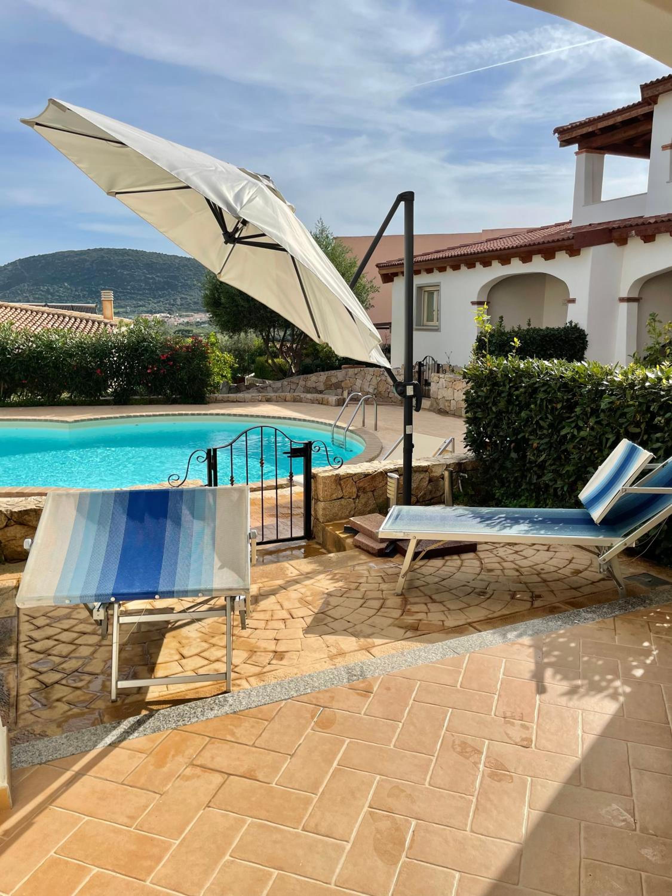 Mediterranean Sea Shell Pool House view 3