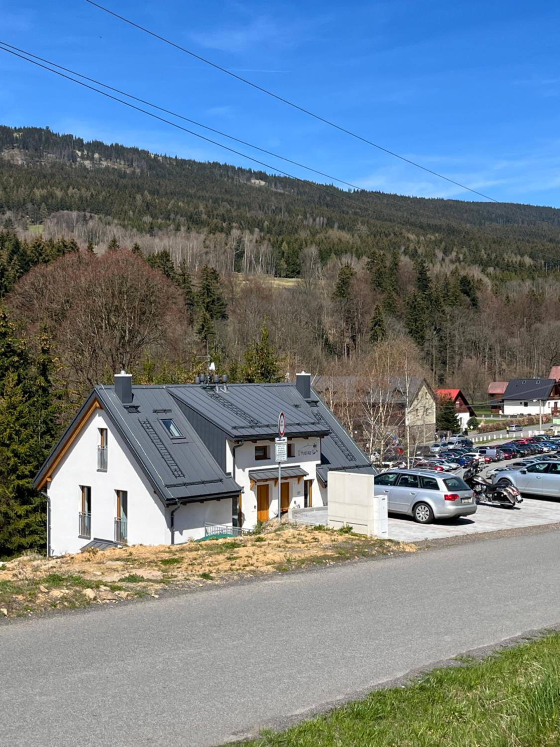 U Králíka, apartmán H, 3 samostatné ložnice - mezonet, 3 vlastní parkovací místa, v klidu, přitom v centru zábavy, nově otevřený aquapark v docházkové vzdá