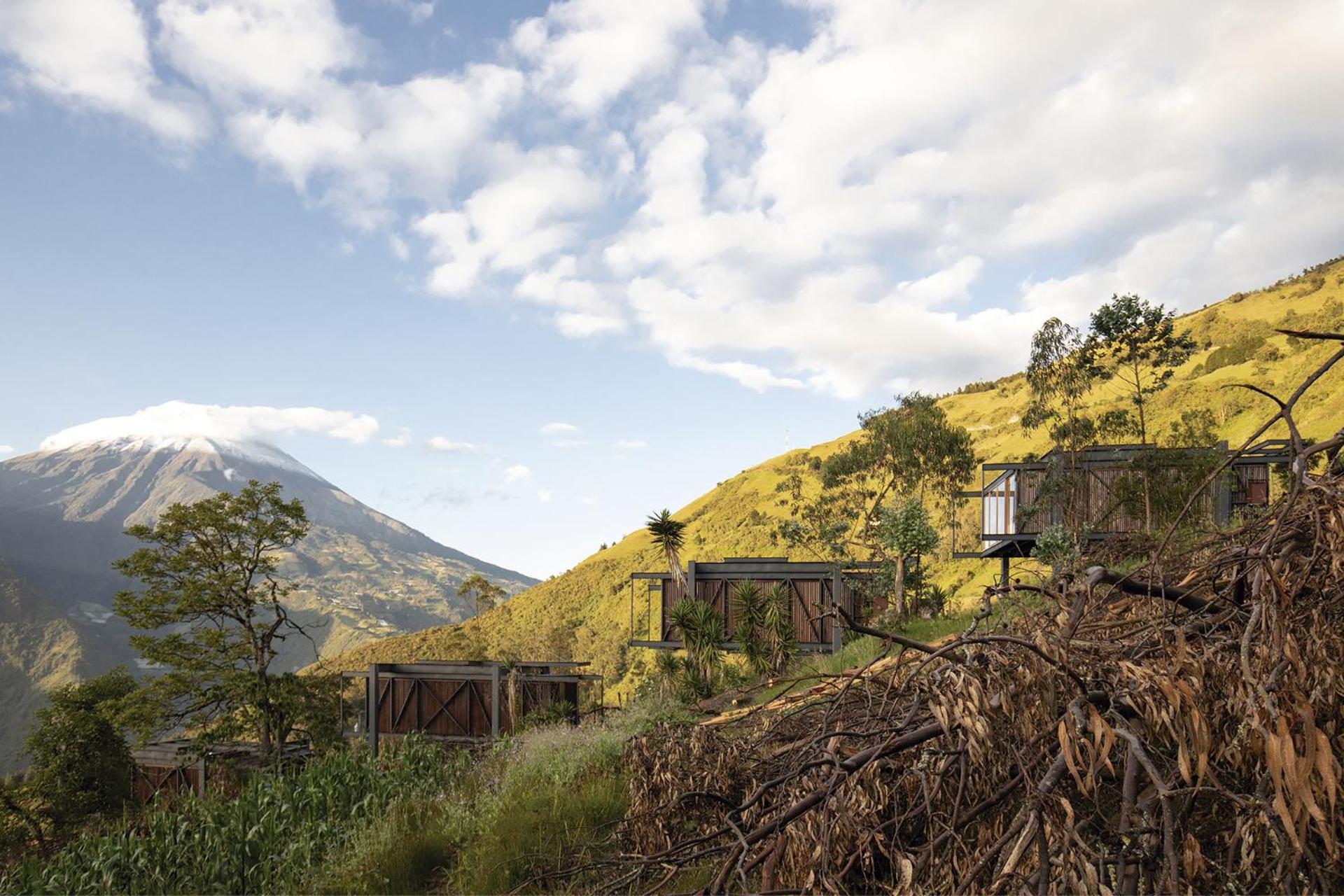 Deluxe volcán Primeras suites colgantes del mundo