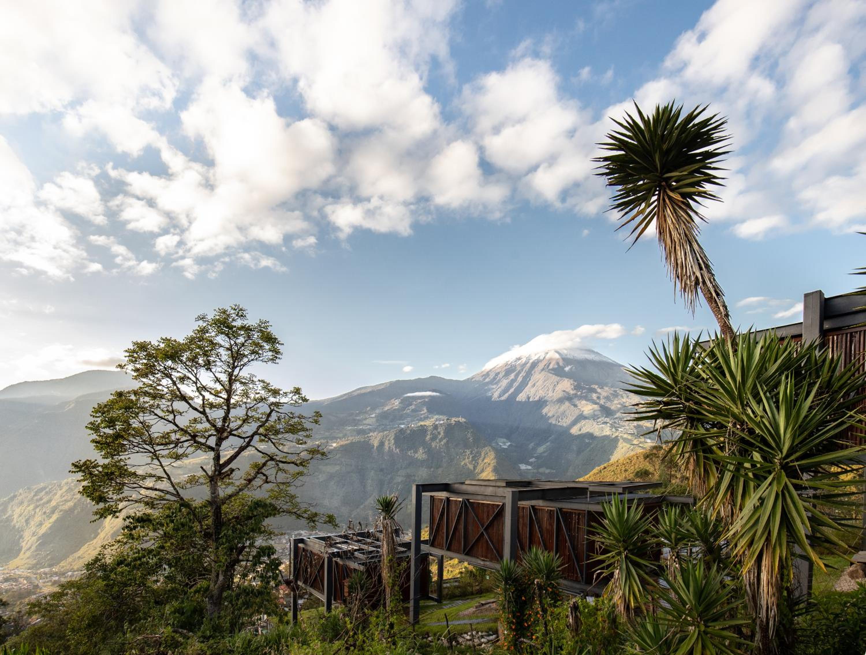 Deluxe volcán Primeras suites colgantes del mundo