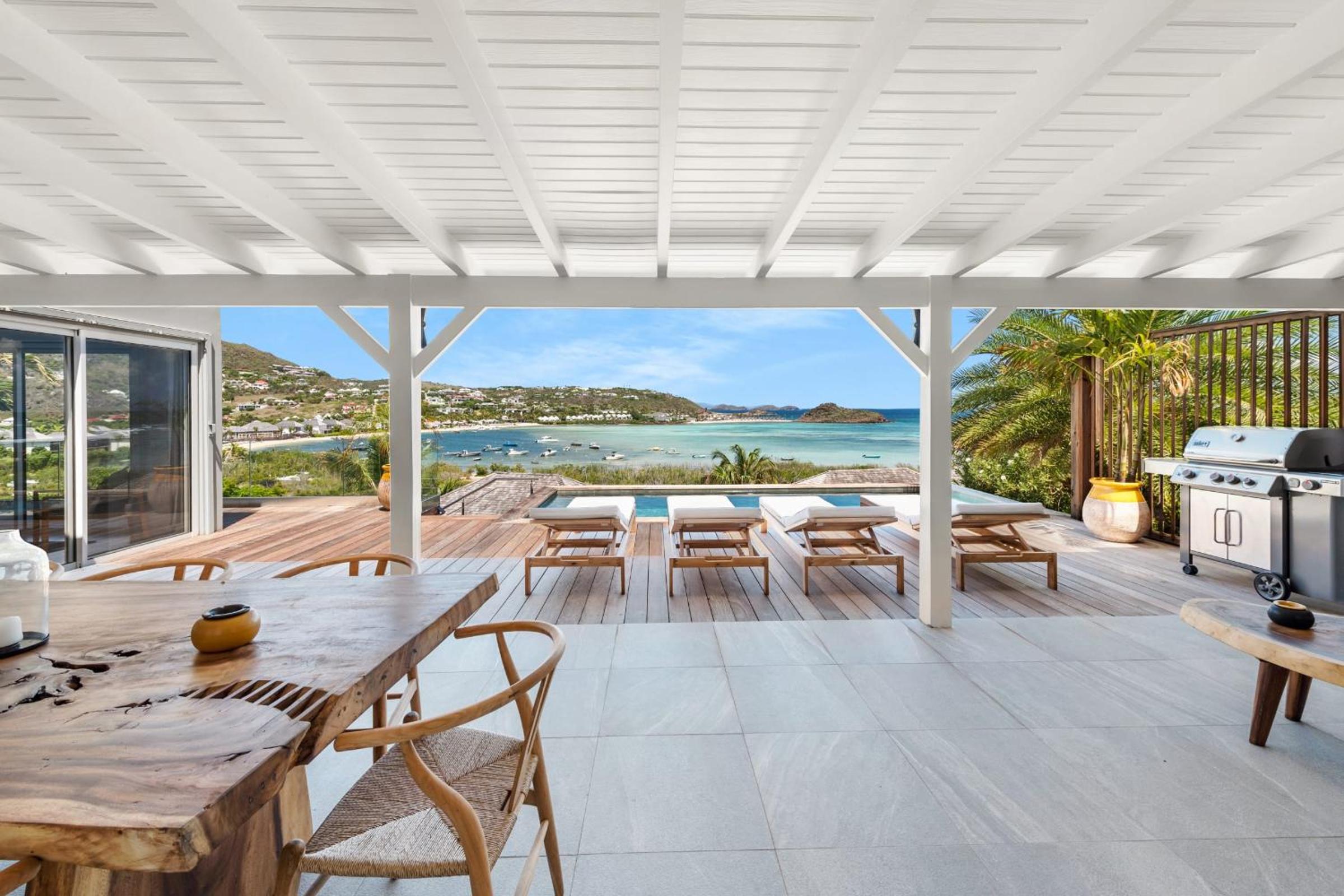 Villa Essenia - Vue Lagon avec Piscine