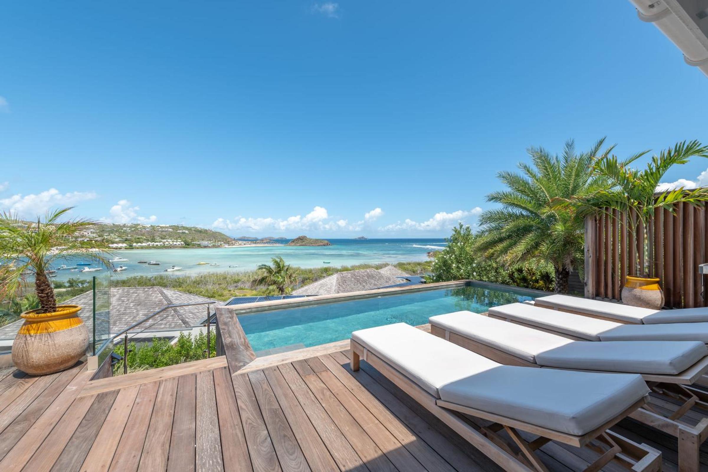 Villa Essenia - Vue Lagon avec Piscine