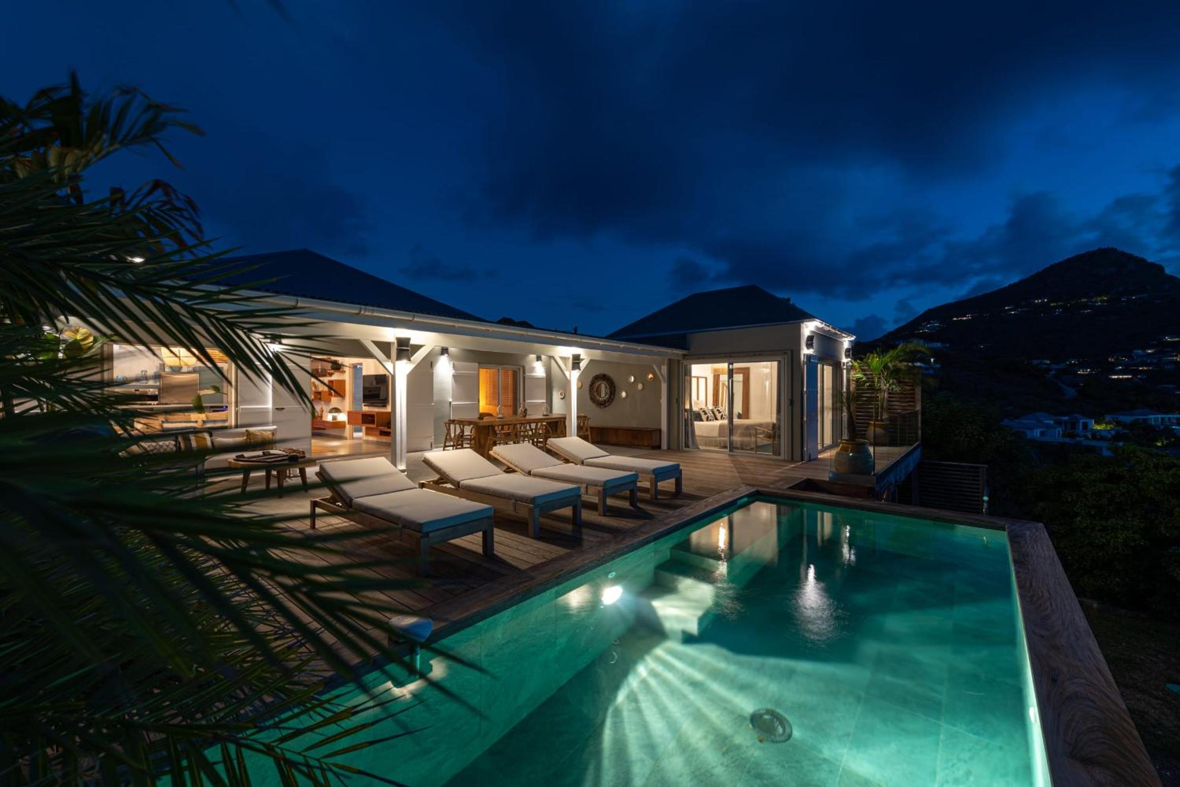 Villa Essenia - Vue Lagon avec Piscine