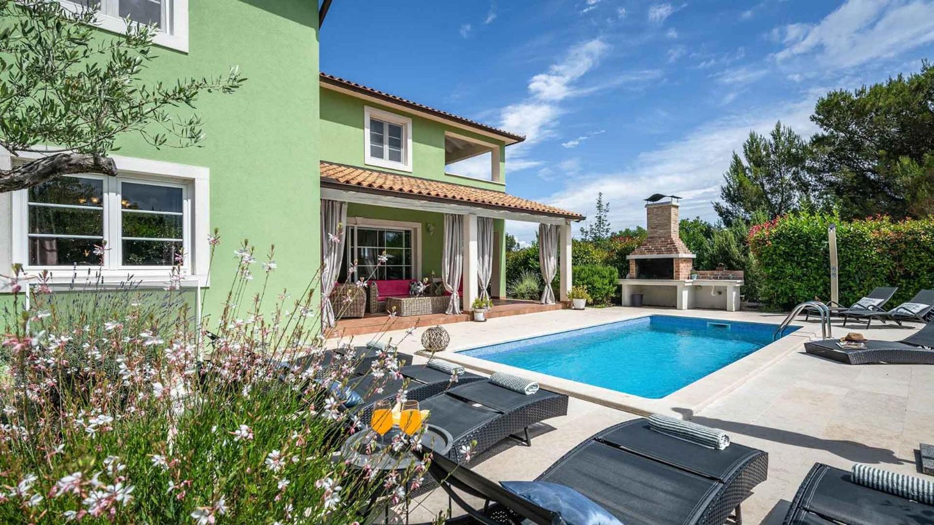 Beautiful poolside villa in Rakalj view 3
