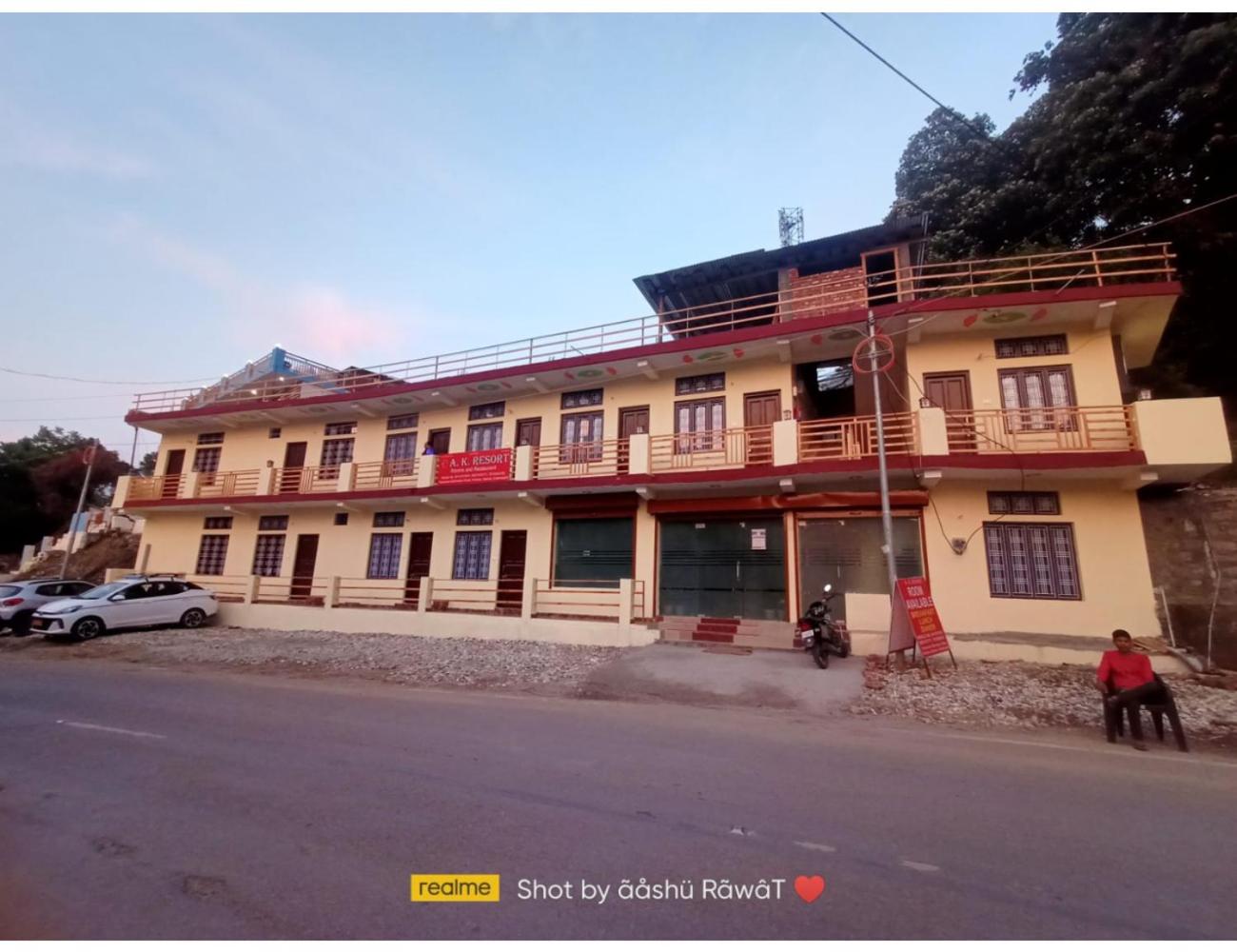 AK resort, Barkot view 2