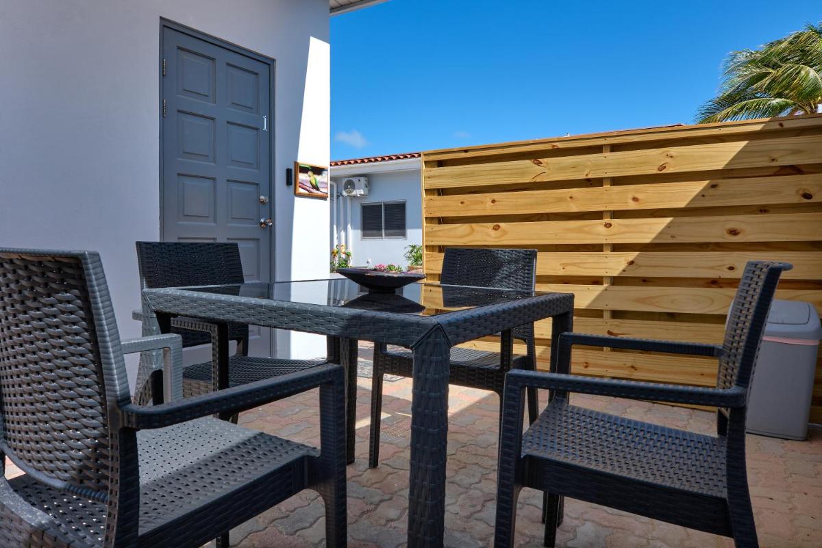 outdoor BBQ area