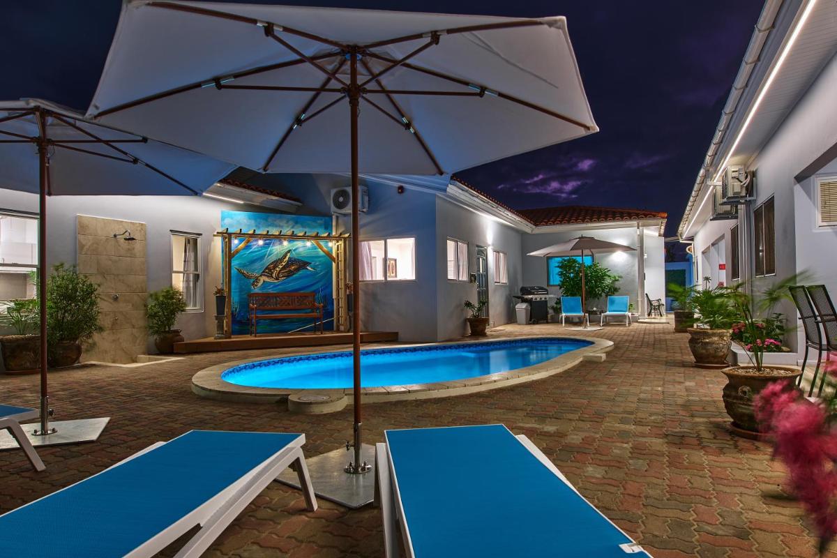 outdoor BBQ area