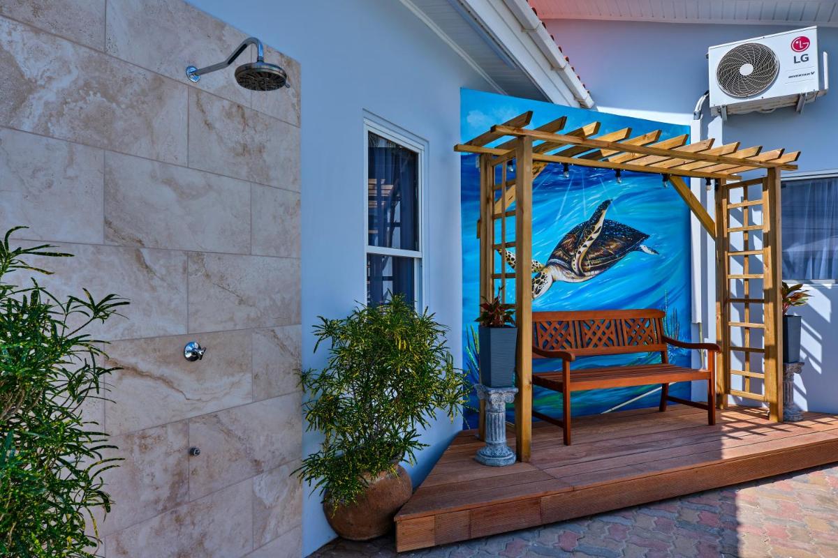 outdoor BBQ area