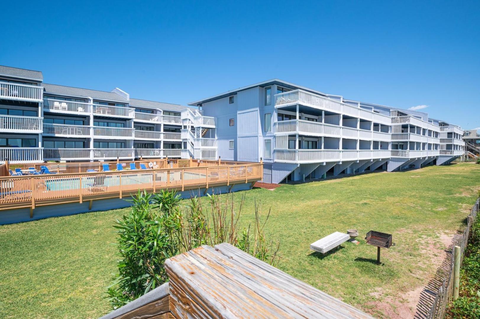 Oceanfront Condo with pool - Walk to the Tiki Bar view 5