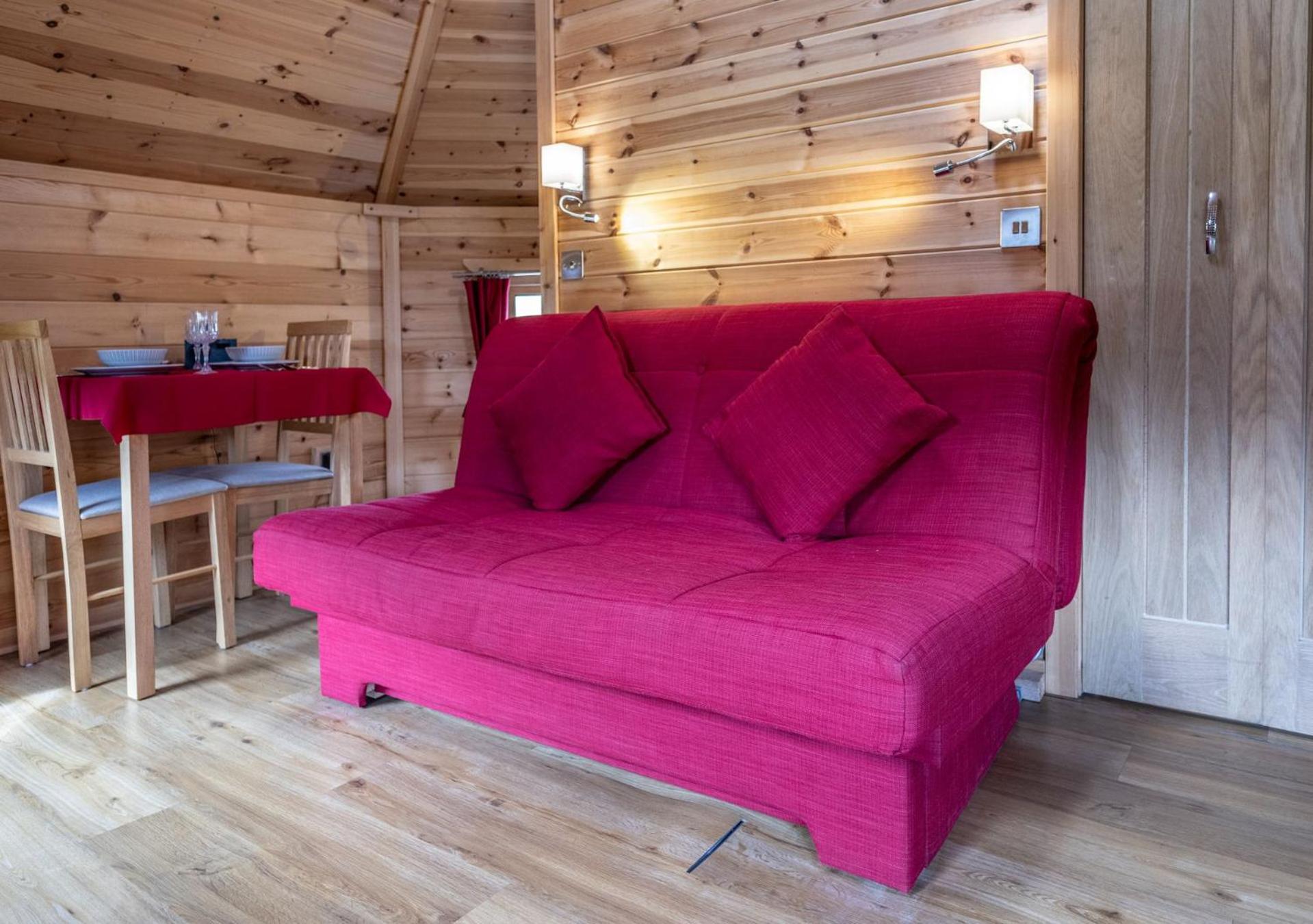 Leven View Lodges near Glencoe No2 Callart view 4