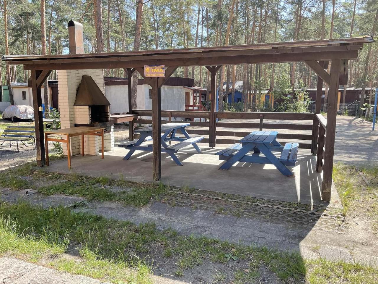 Chatky U Davida Máchovo jezero