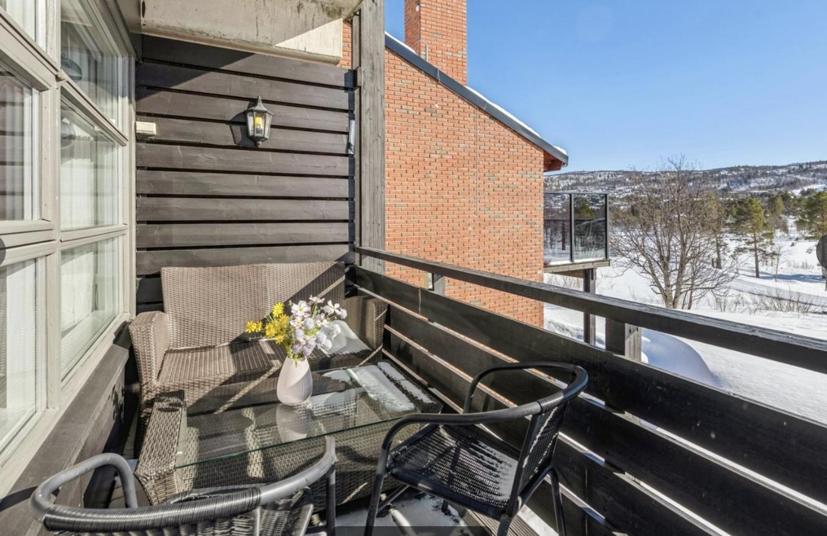 Geilo sentrum for 4 personer view 2