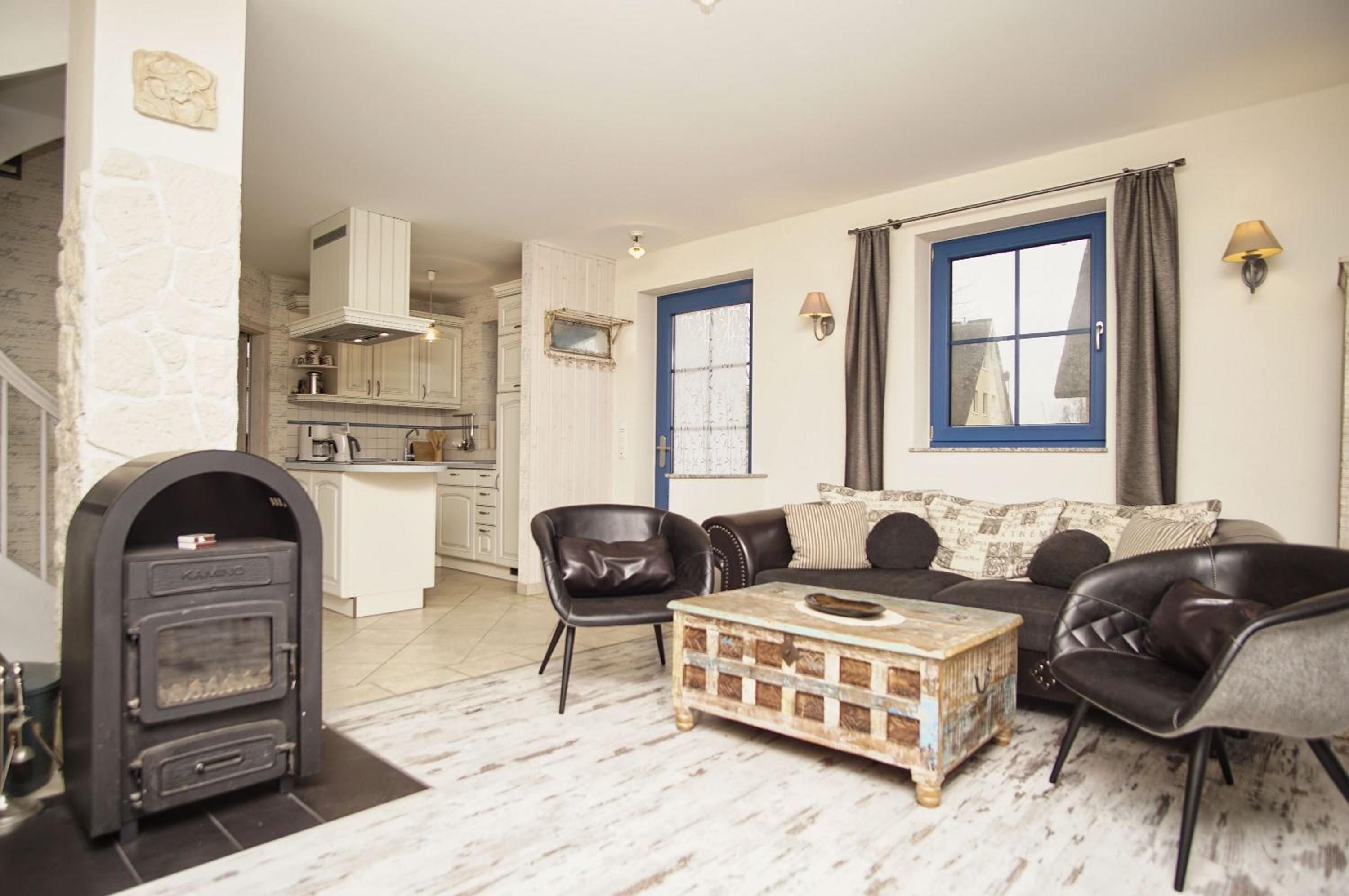 Ferienhaus mit eigener Sauna, Garten und Terrasse - Ferienhaus Seeräuber