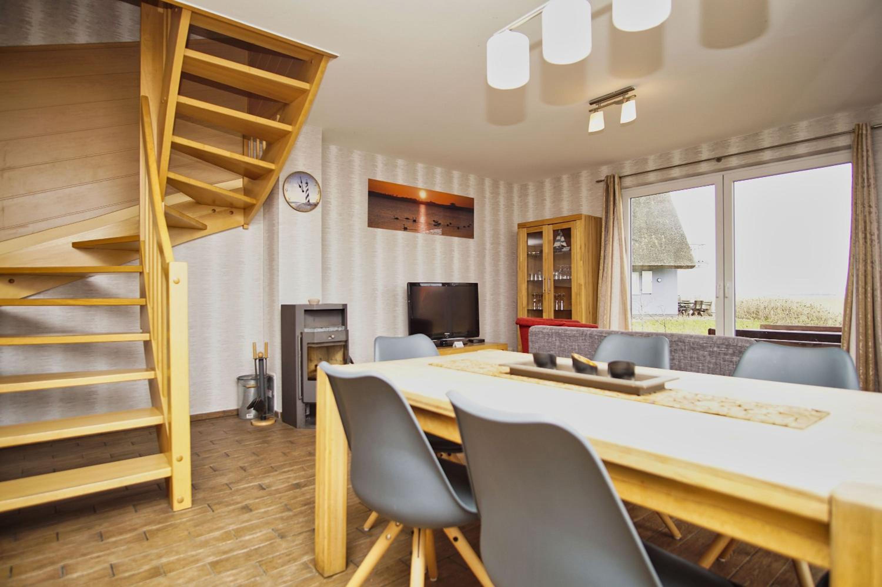 idyllisches Ferienhaus mit eigener Sauna, Kamin und Terrasse - Haus Kranich view 4