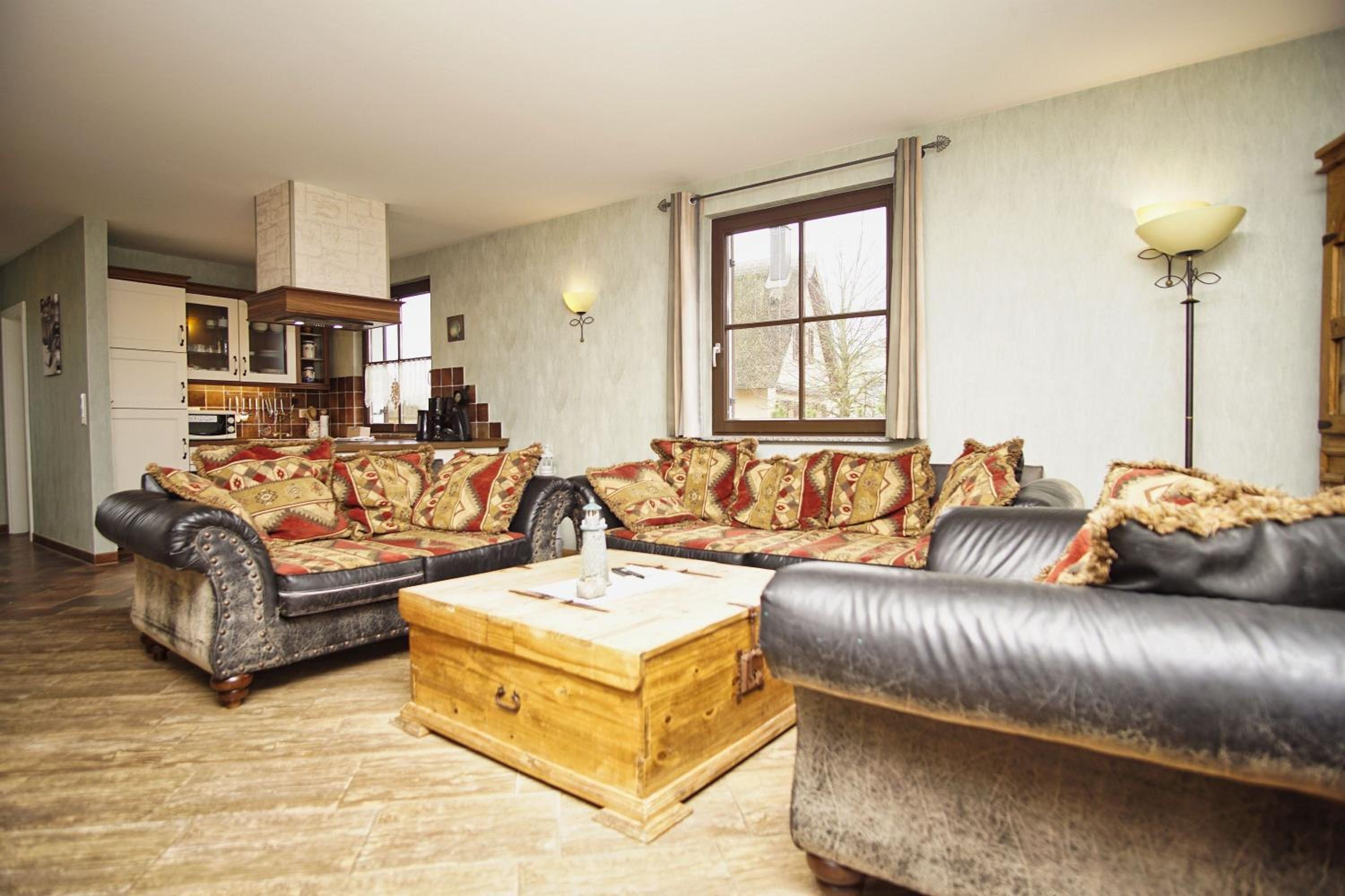Ferienhaus mit eigener Sauna, Kamin und Garten - Ferienhaus Leuchtturm