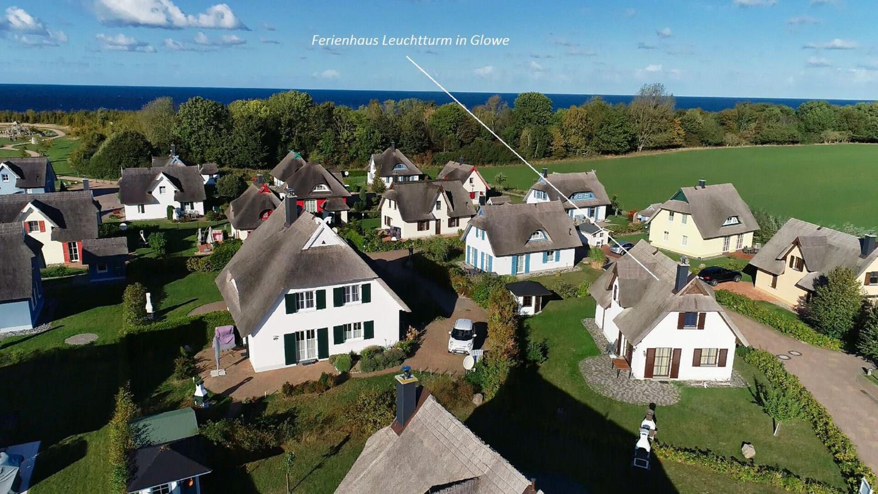 Ferienhaus mit eigener Sauna, Kamin und Garten - Ferienhaus Leuchtturm
