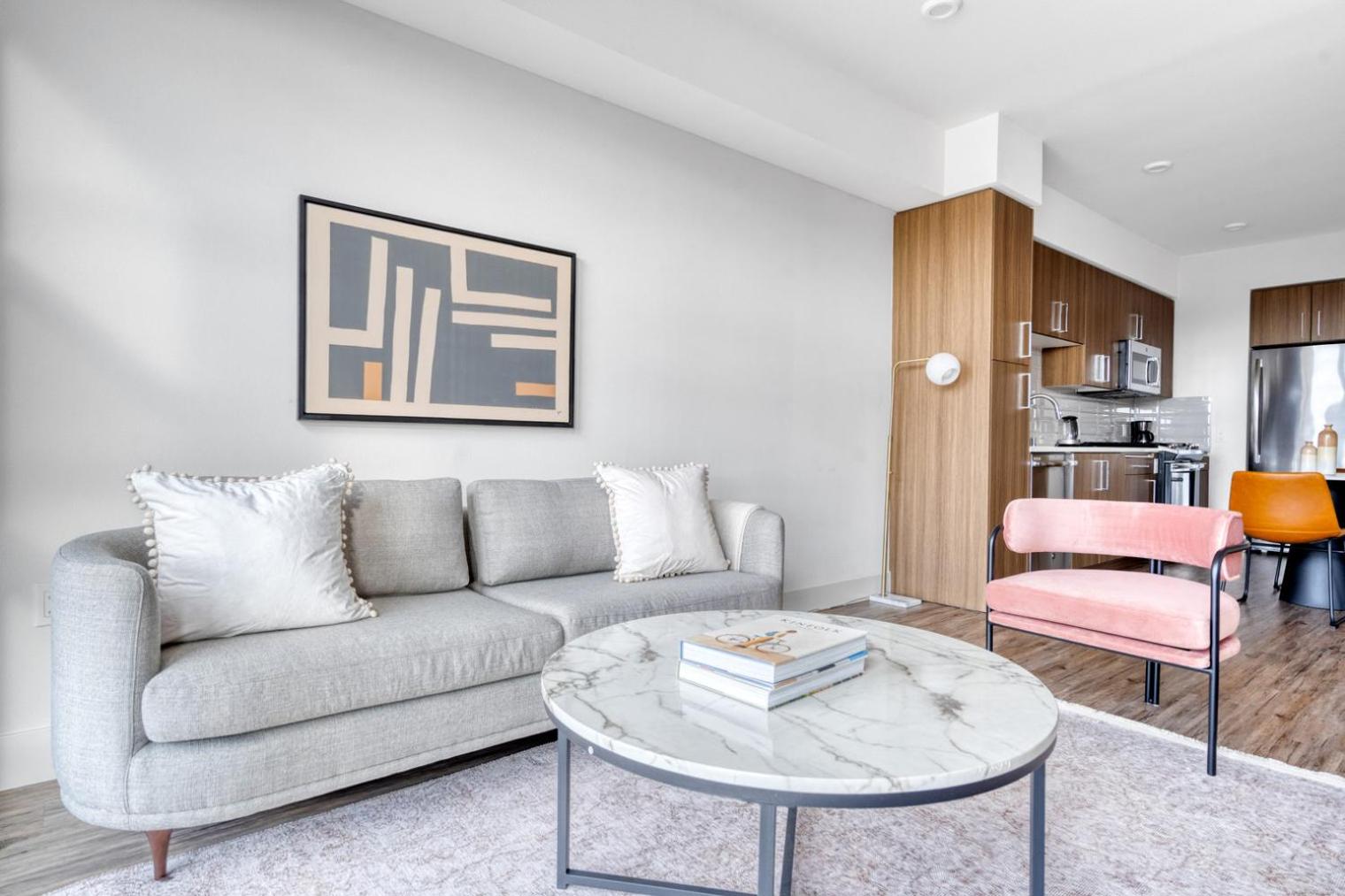 Redwood City 1BR w Gym WD nr Caltrain SFO-916 - Property Image 1