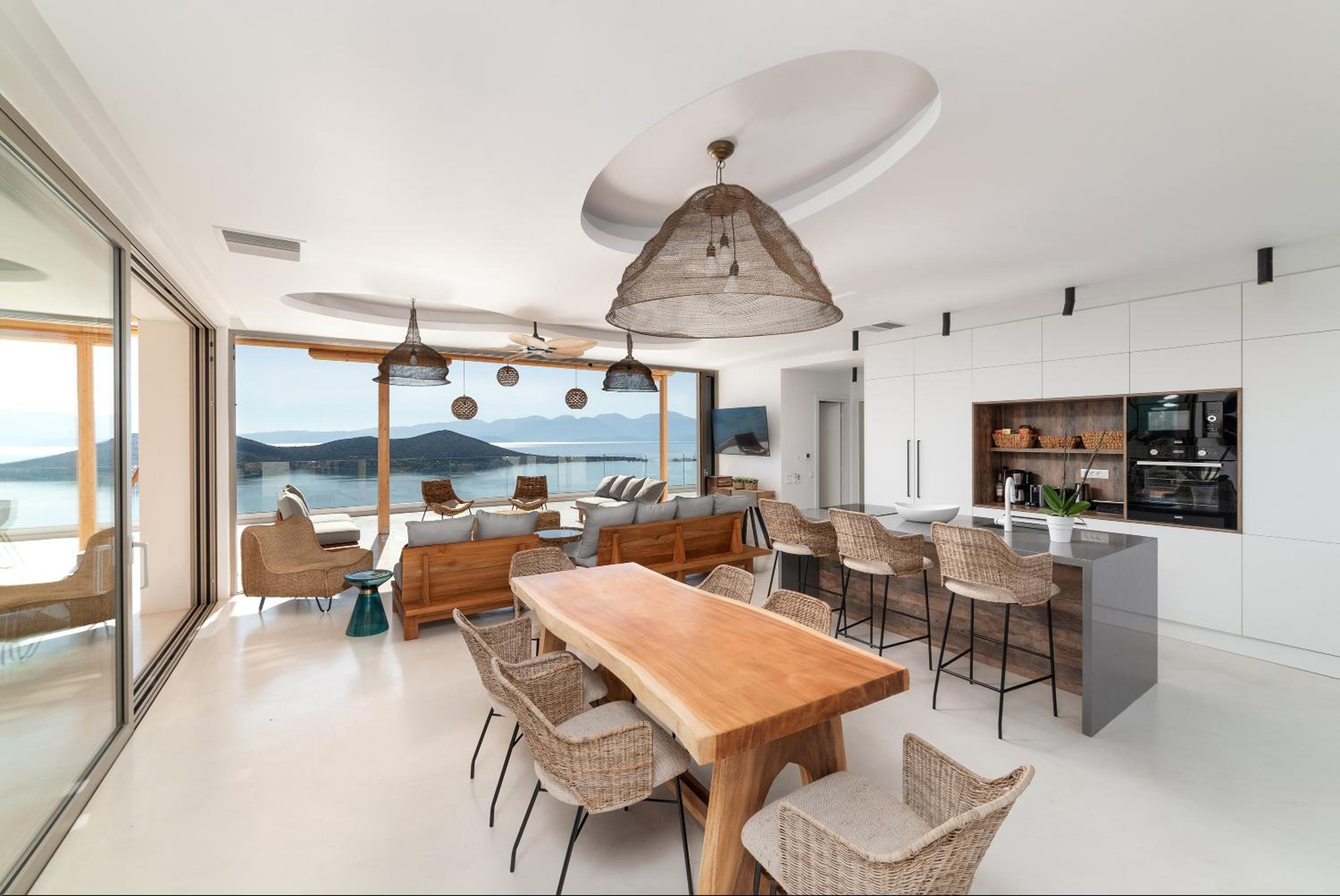 New Serenity Art Villa Elounda view 4