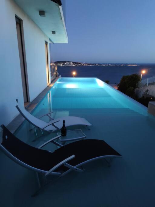 Modern Villa with Sea & River View Pool and Gym. view 2