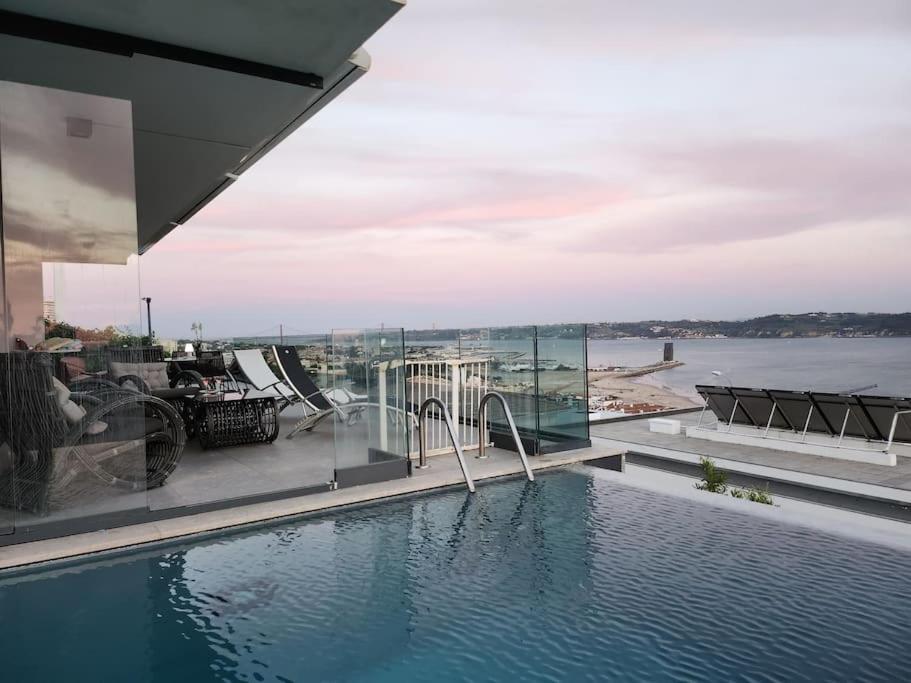 Modern Villa with Sea & River View Pool and Gym. view 5