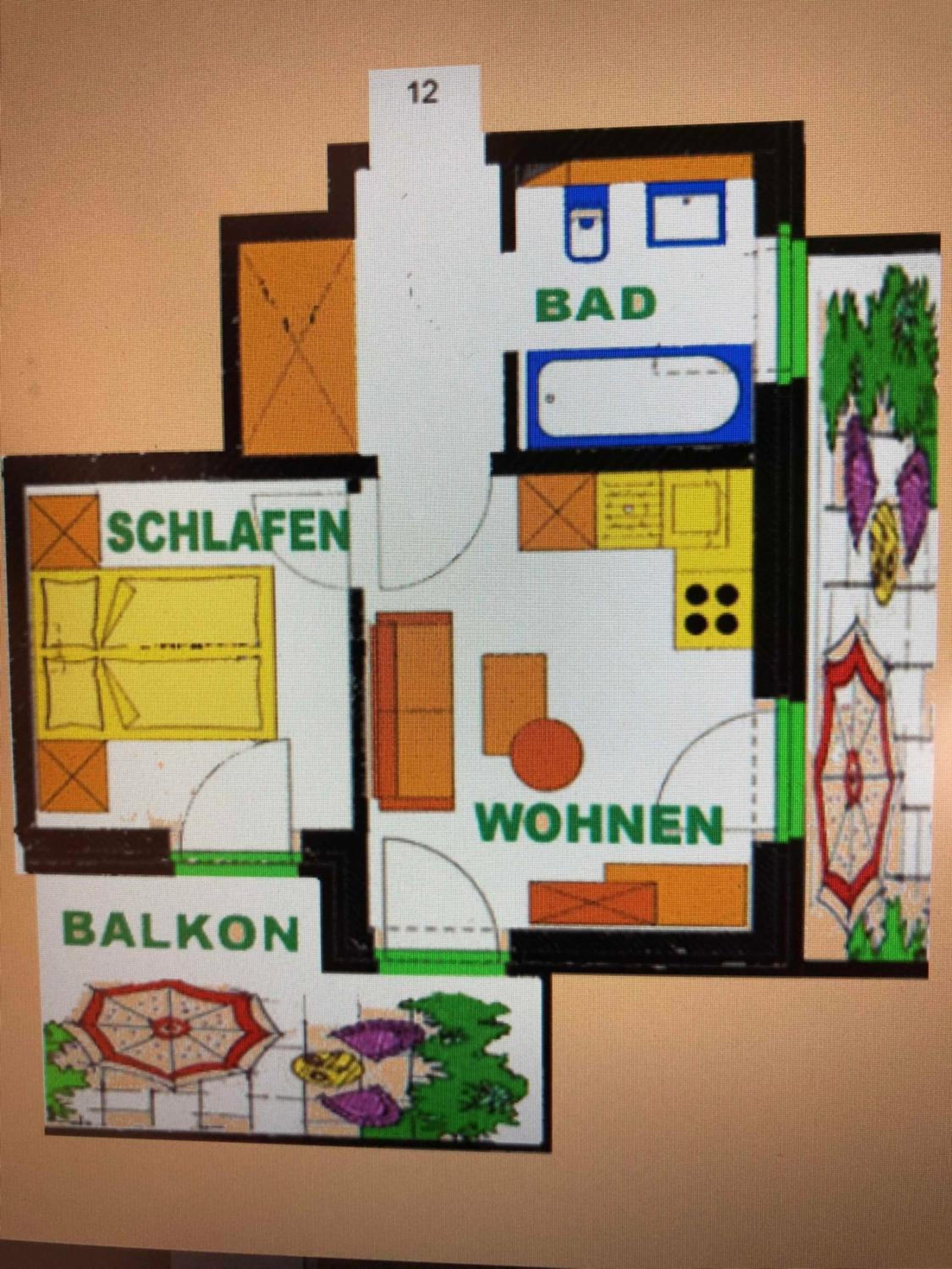 Moderne Kurparkresidenz
