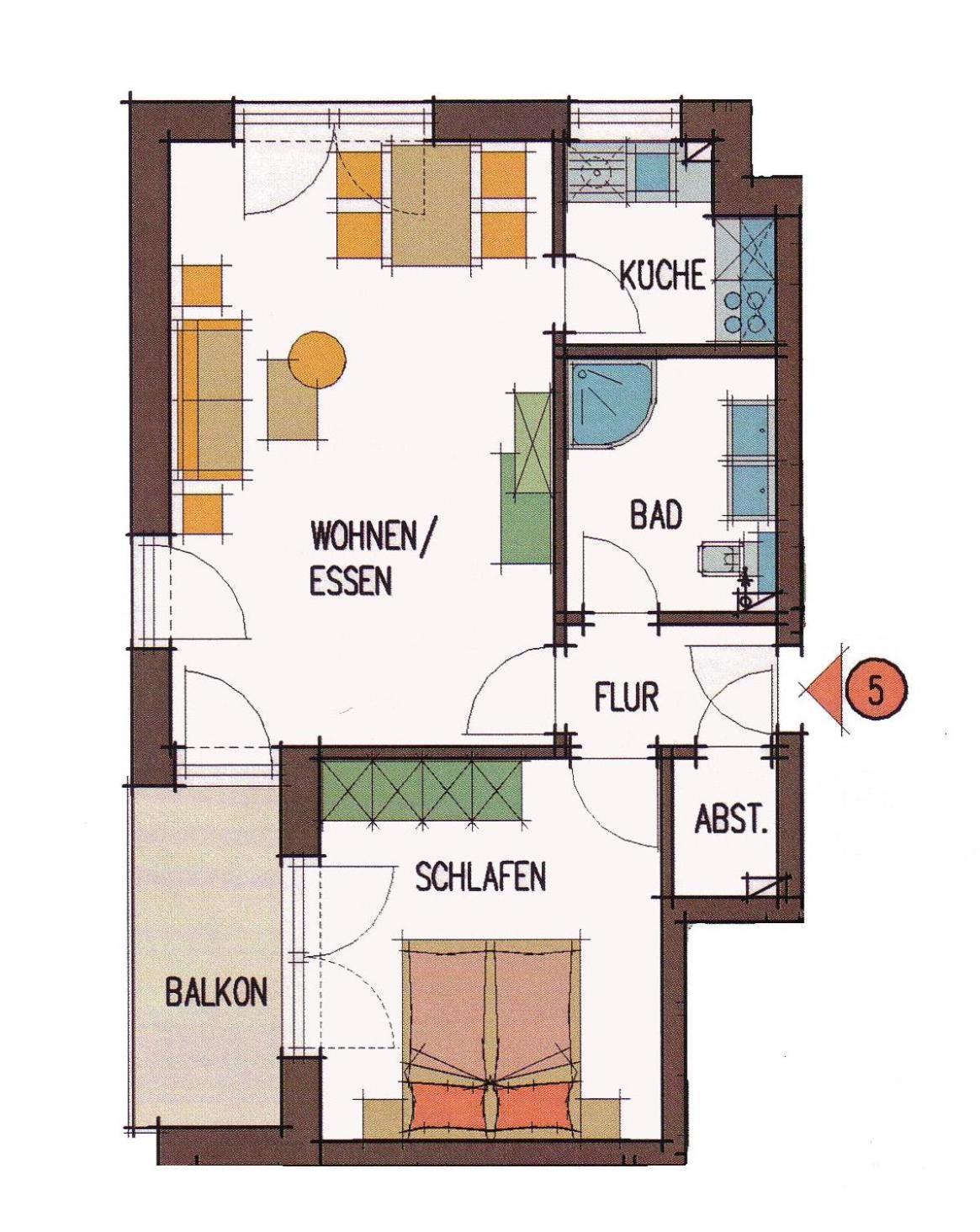 Moderne Kurparkresidenz