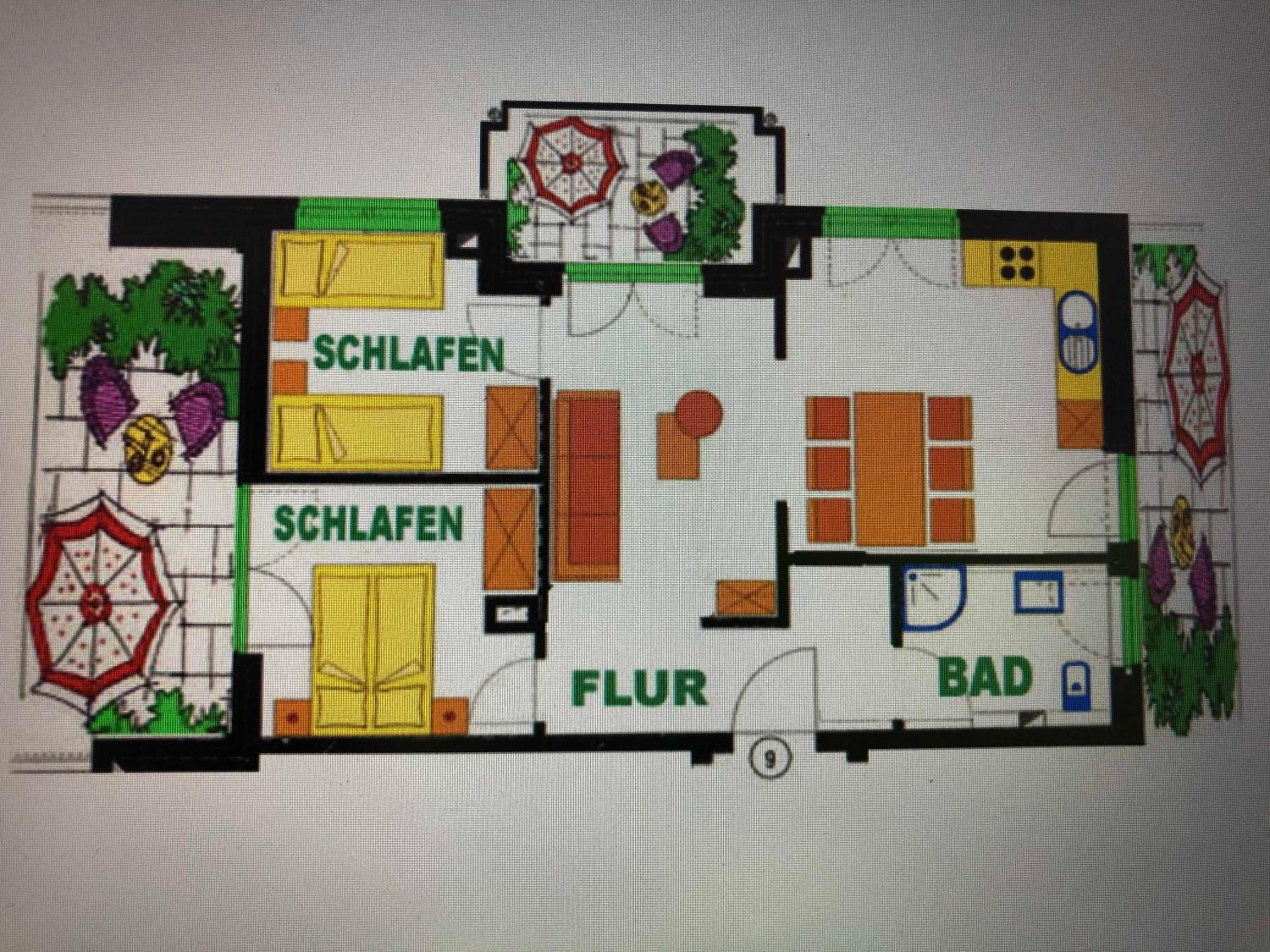 Moderne Kurparkresidenz