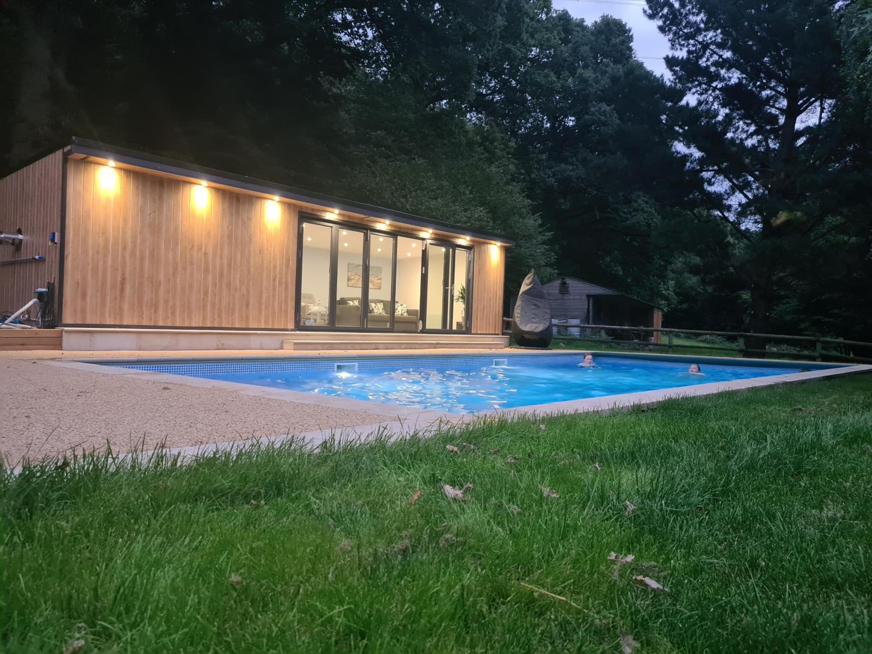 Osbornes Holiday House near Exeter with swimming pool